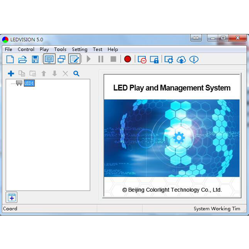 led vision software download