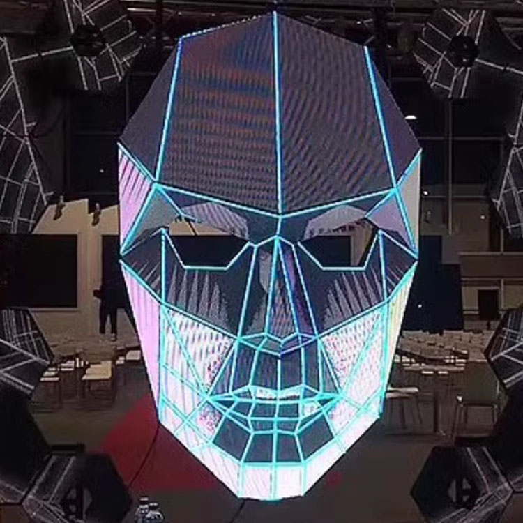 face shape led display screen-MuenLed