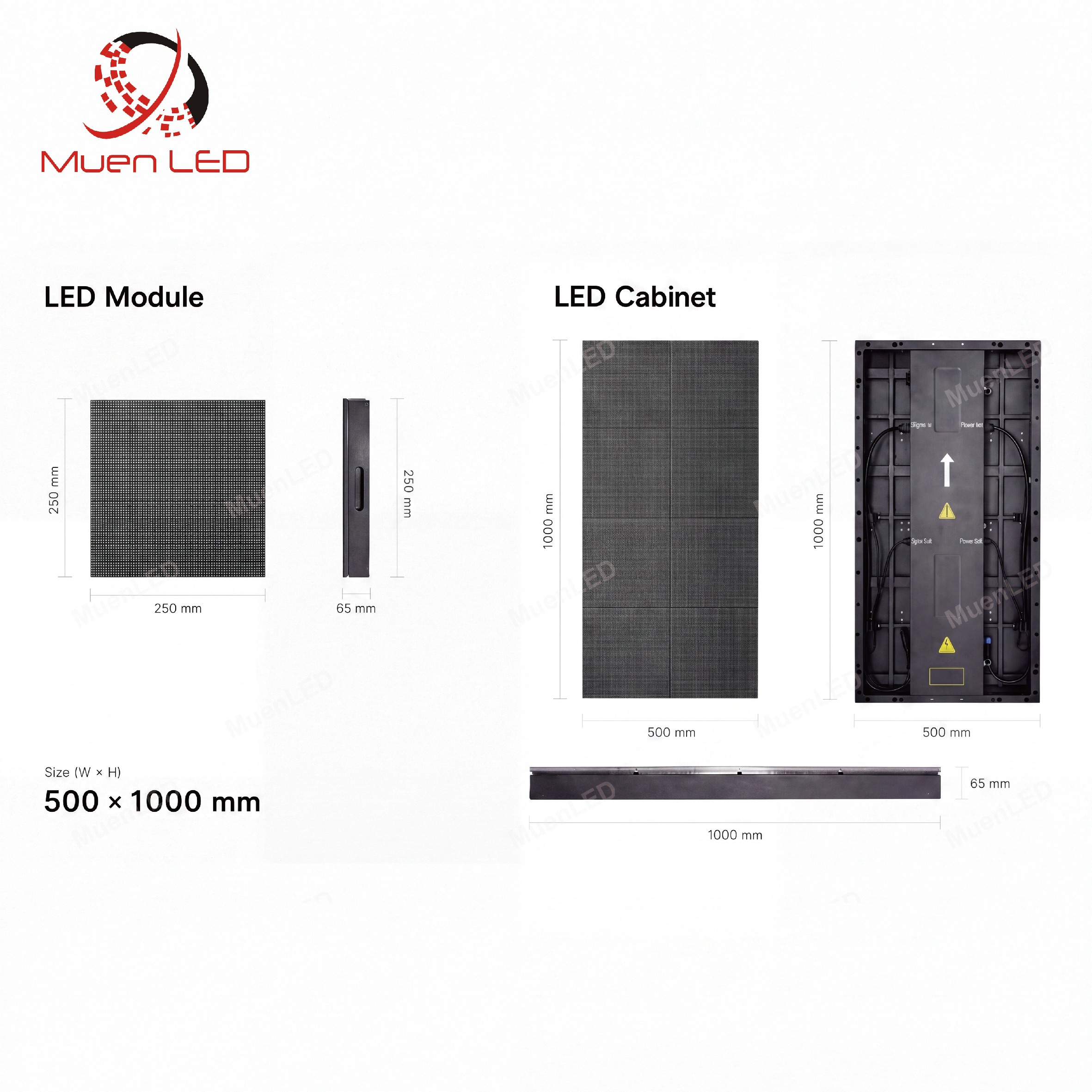 DZOC3.91 Outdoor LED Display P3.91 Led Screen Digital Tile LED Wall Interactive Dance Floor Tile Display - 图片 2