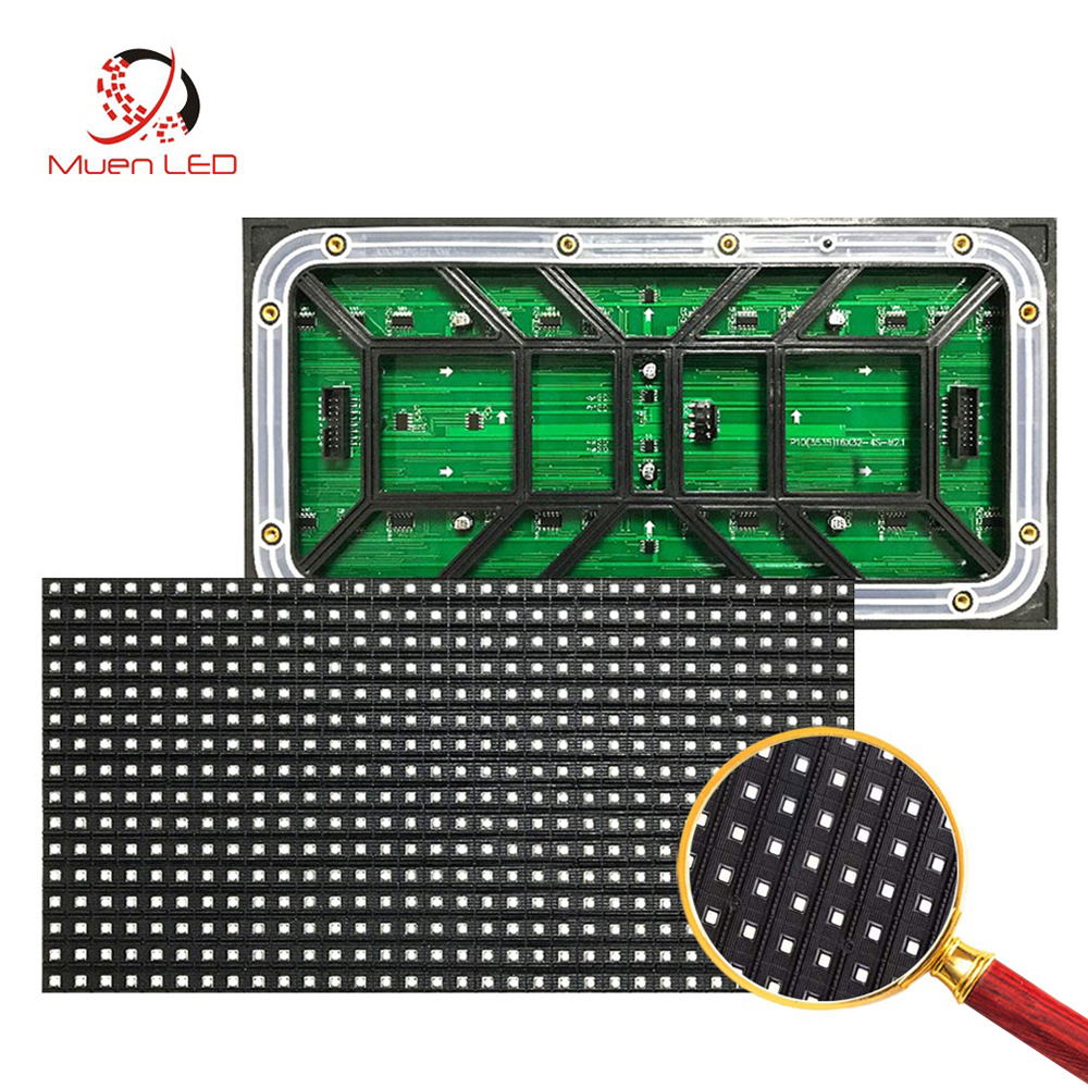 P10 Full Color Led Display Module 320x160mm Outdoor Smd 3000cd Led Display for Public Displays