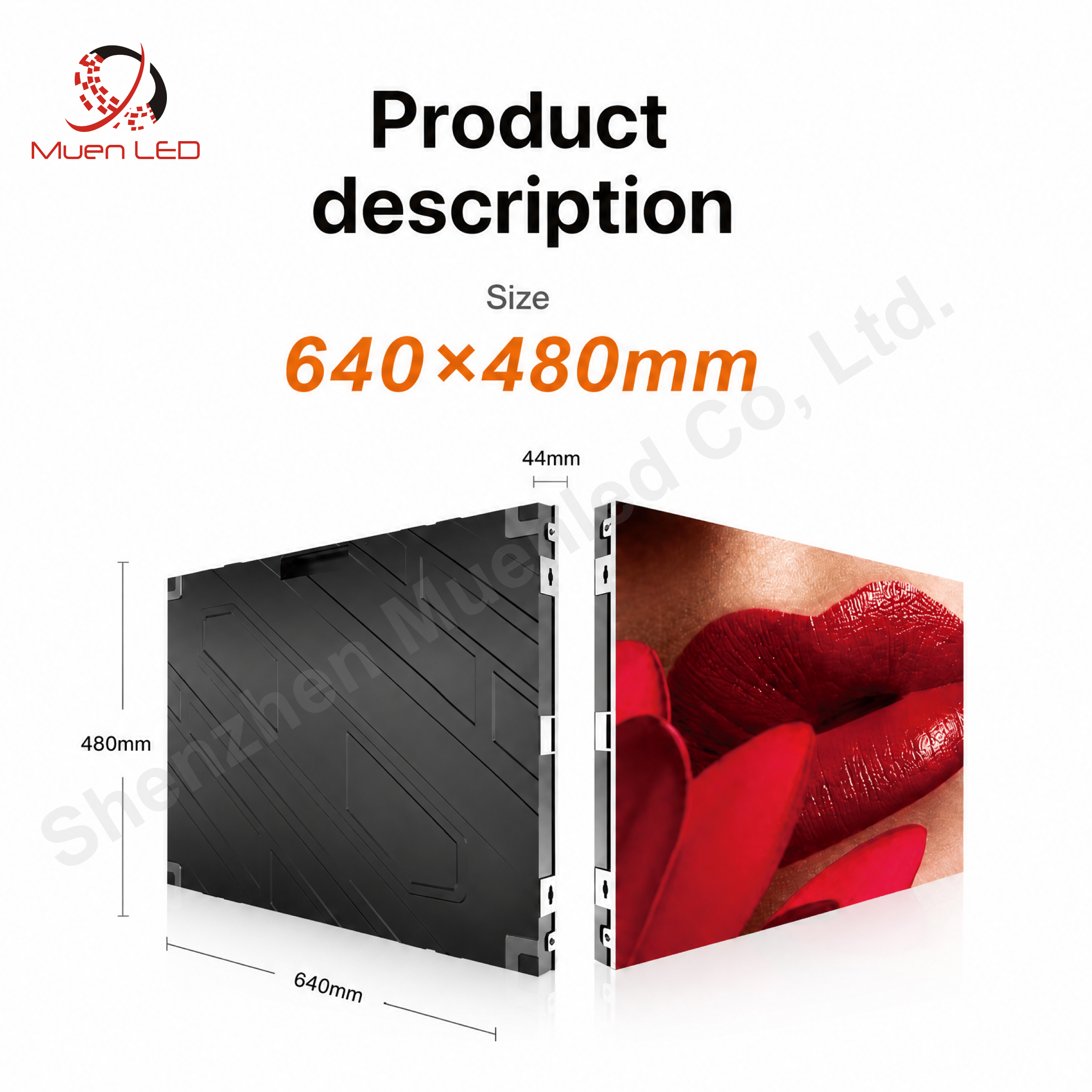 AIAF1.53 Indoor Led Display Screen Waterproof Ip43 Indoor Fixed Led Display - 图片 2