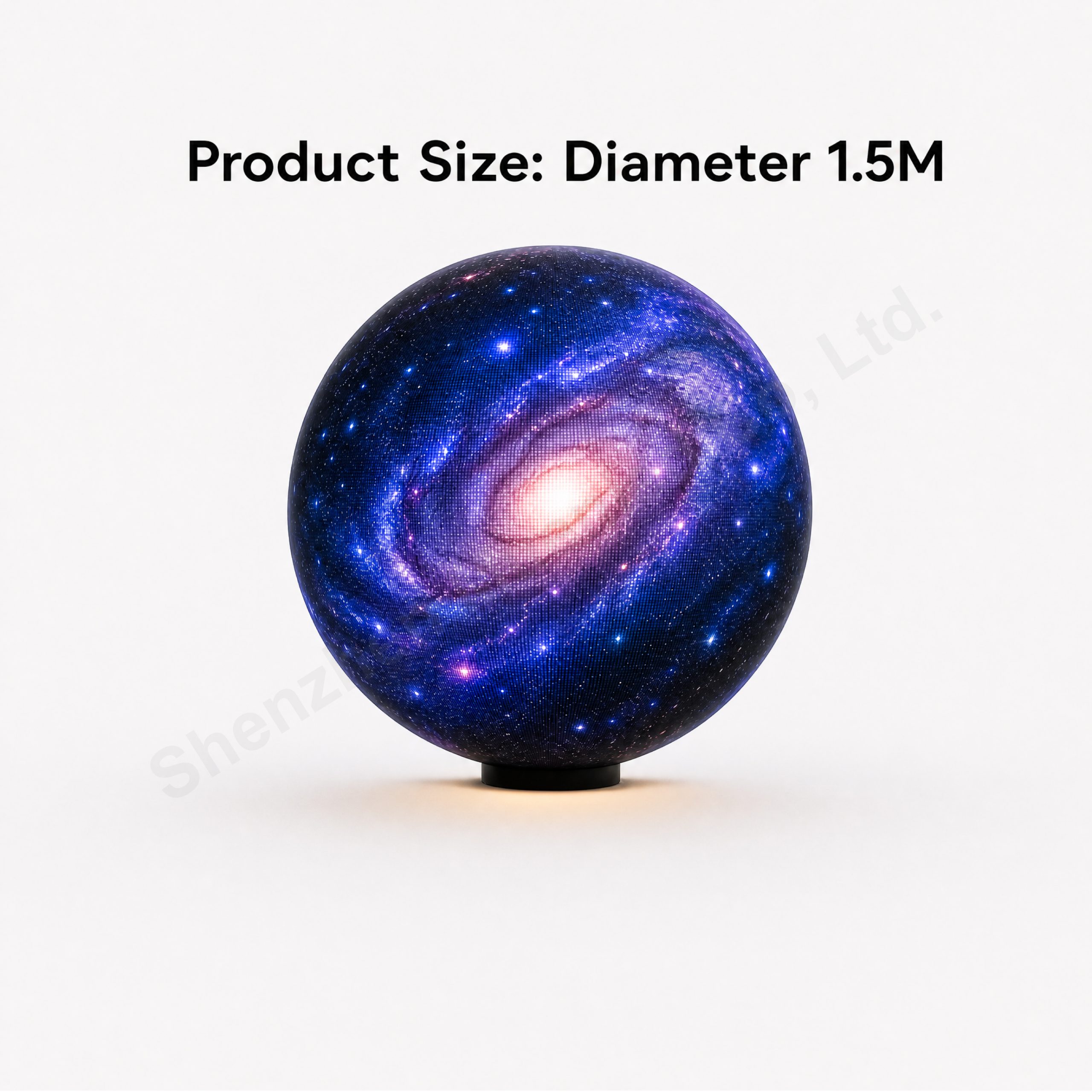 QX2 Led Spherical Diameter Ball Led Screen Led Sphere Led Display Screen Panel for Indoor Exhibition - 图片 2