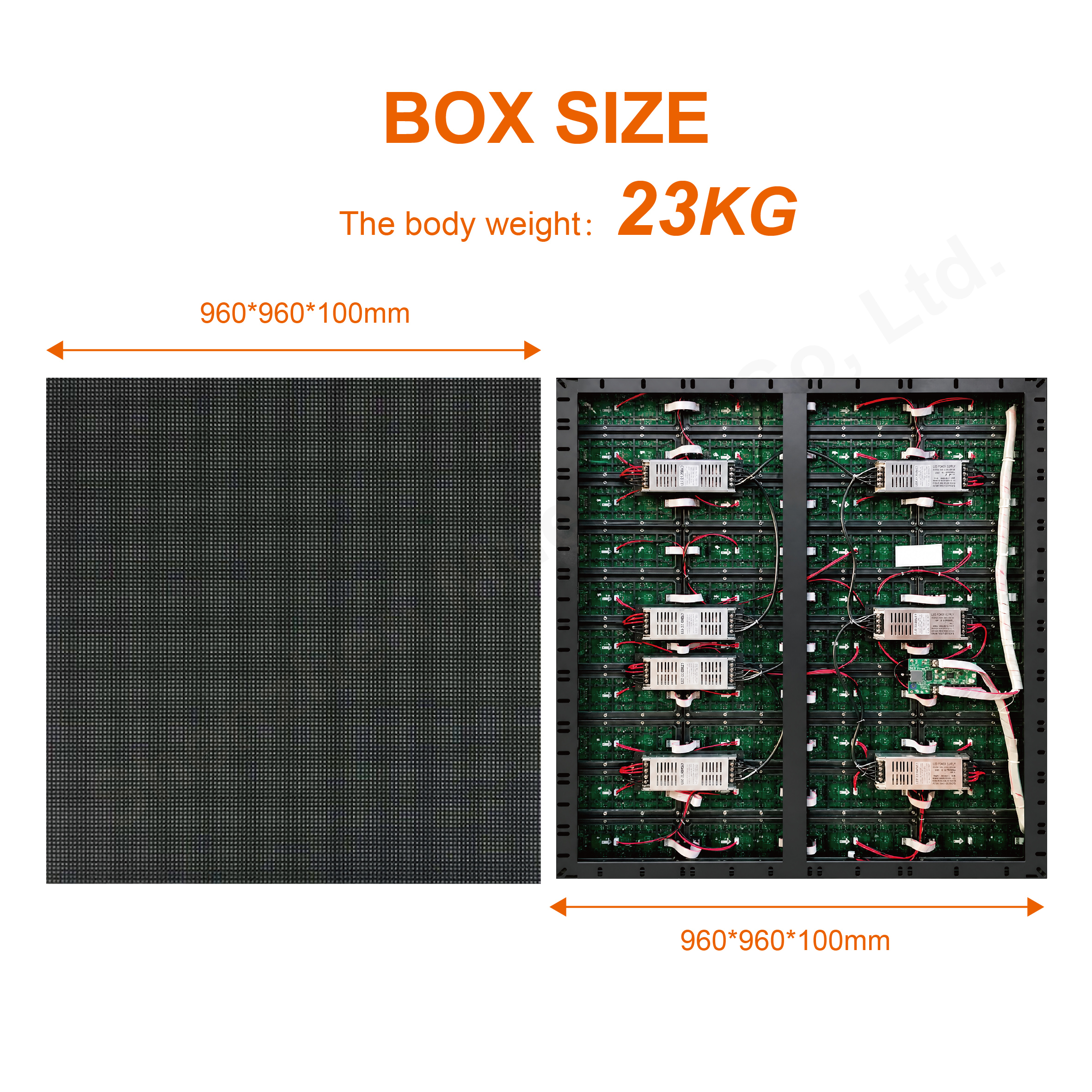 ASE10-2S Outdoor P10 Billboard Led Advertising Led Display Module 6000 High Brightness Led Video Wall Display - 图片 2