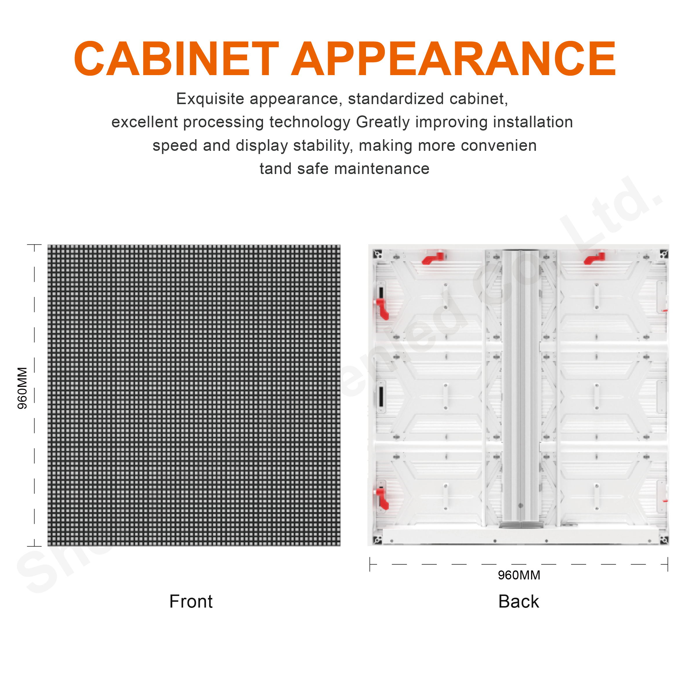 SS4 Outdoor Advertising Led Display Screen P4 High Performance Waterproof Led Display Full Color Module - 图片 2