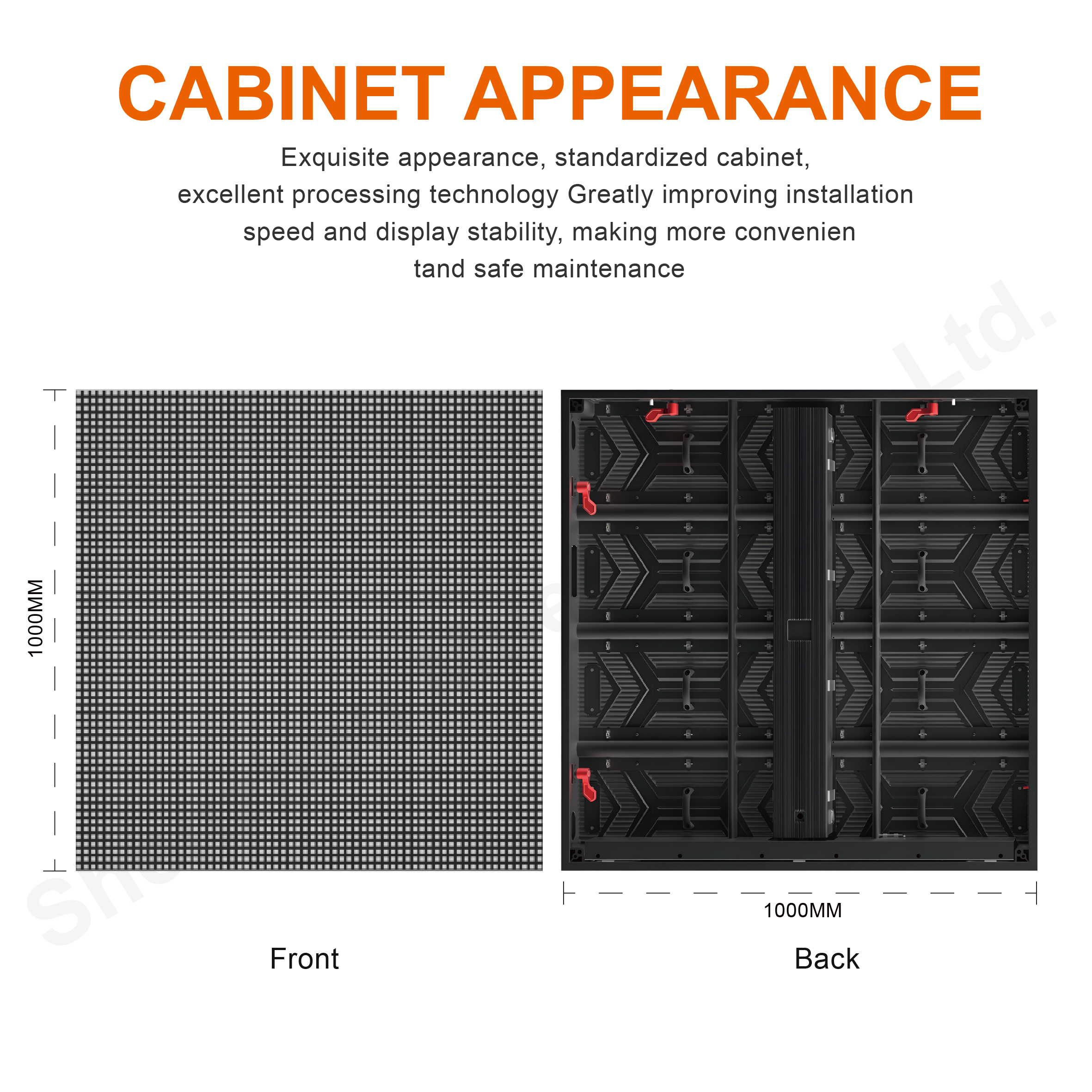 SS4.81 Outdoor Led Module P4.81 Full Color Fixed Installation Display - 图片 2