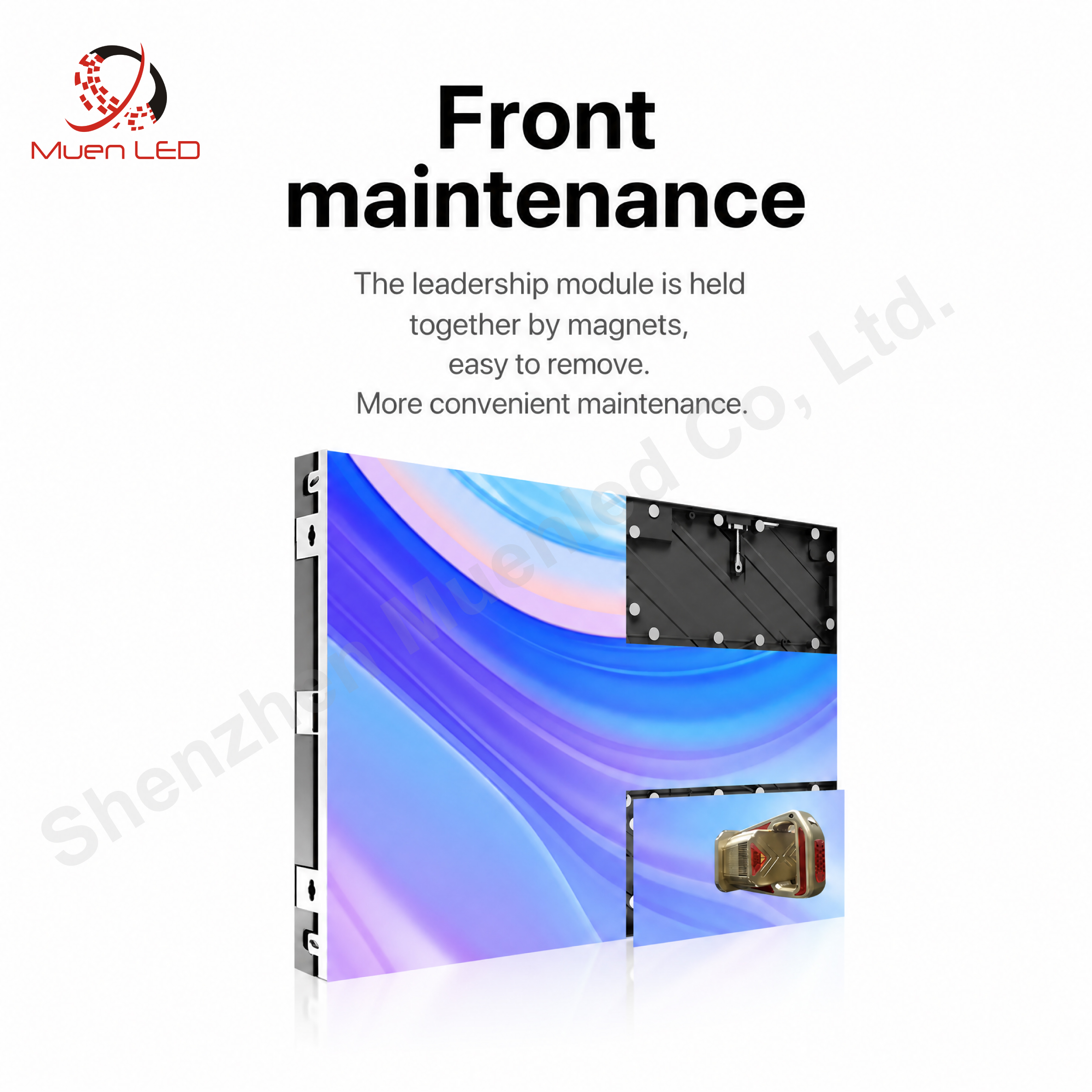 AIAF1.53 Indoor Led Display Screen Waterproof Ip43 Indoor Fixed Led Display - 图片 3