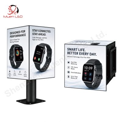 P2.976 Outdoor Cube Led Screen 4 Side Led Video Cube Display Screen Magic Advertising square Sreen