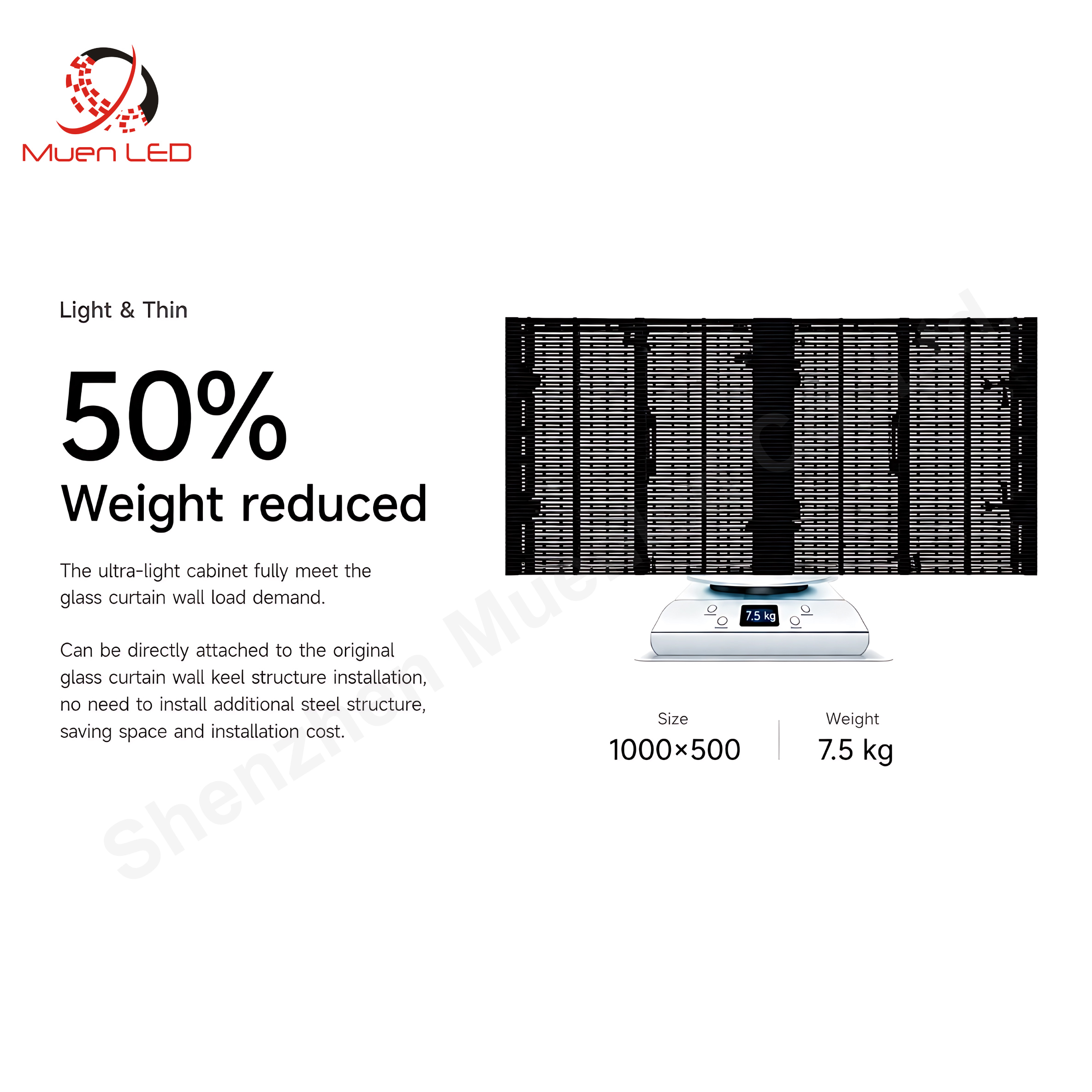 ART3.91-7.81 Outdoor Stage Transparent Rental LED Screen Transparent Rental Advertising LED Display - 图片 4
