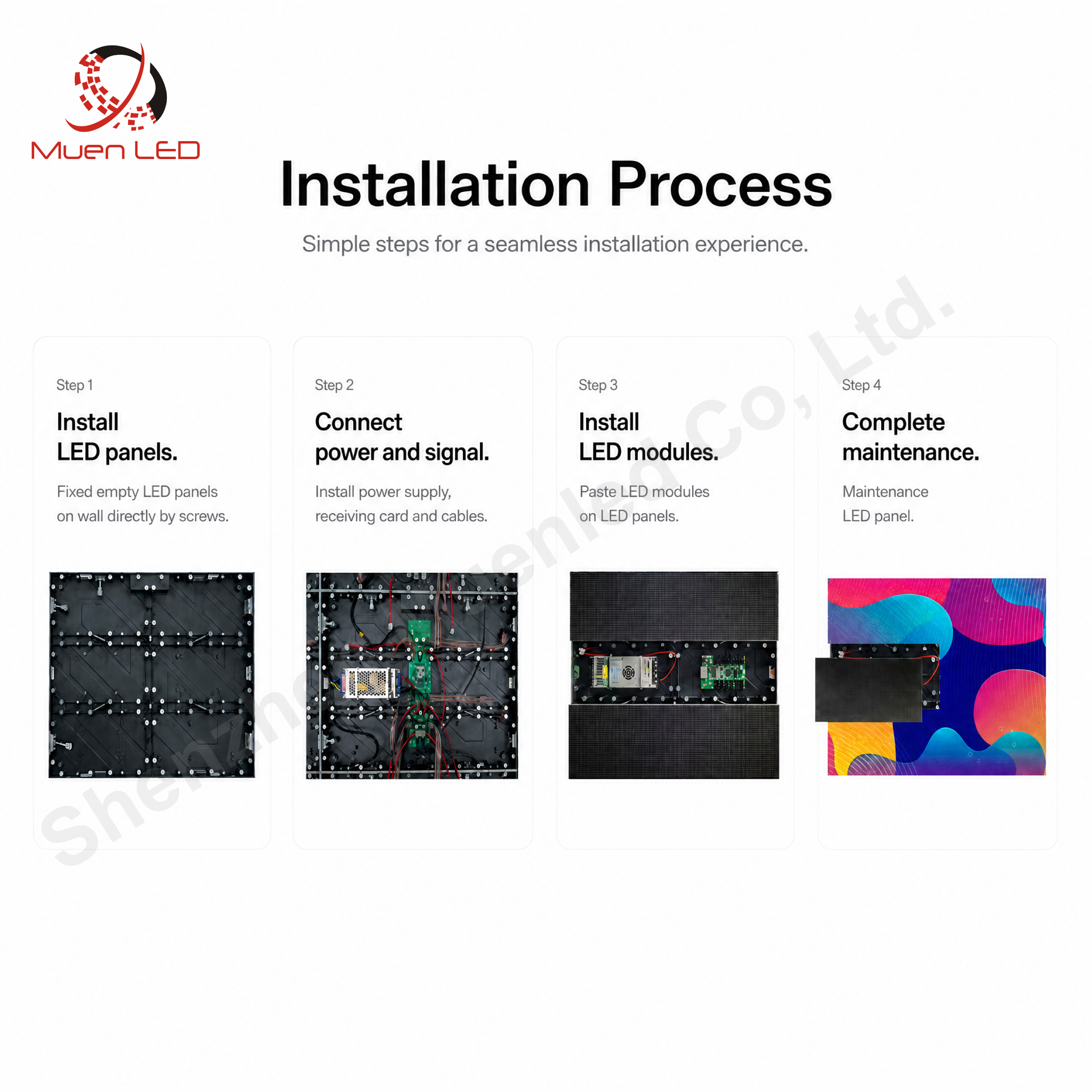 AIAF1.53 Indoor Led Display Screen Waterproof Ip43 Indoor Fixed Led Display - 图片 4
