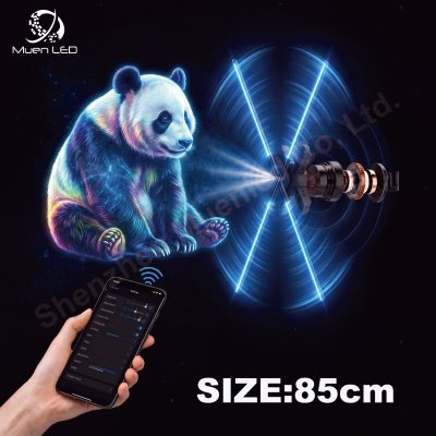 85cm HD 3d Hologram Fan Advertising Display 3d Projector Hologram Led Digital Signage Display