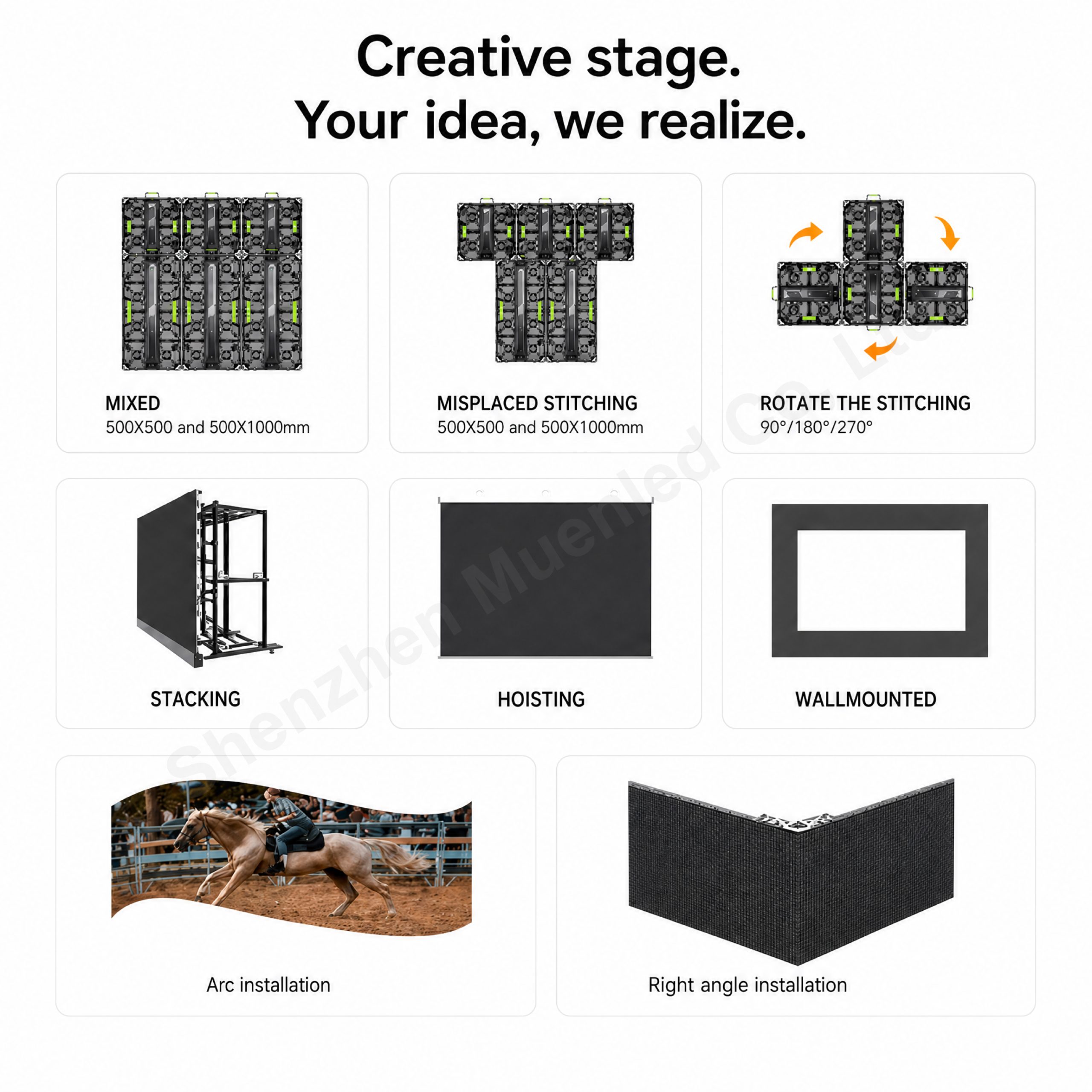 ARC2.604 Outdoor Led Display High Definition Set Rental LED Display Screen - 图片 5