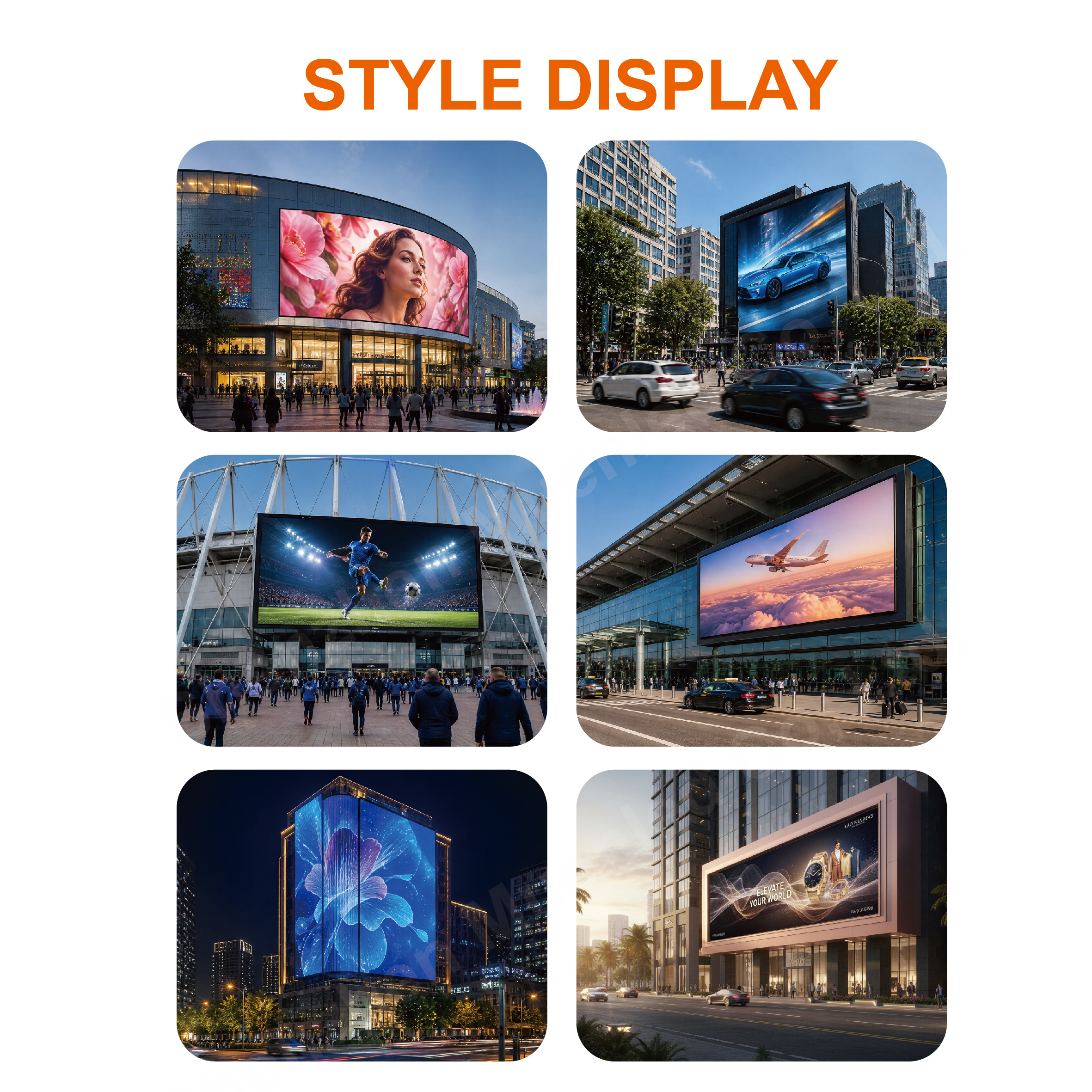 ASE10-2S Outdoor P10 Billboard Led Advertising Led Display Module 6000 High Brightness Led Video Wall Display - 图片 4