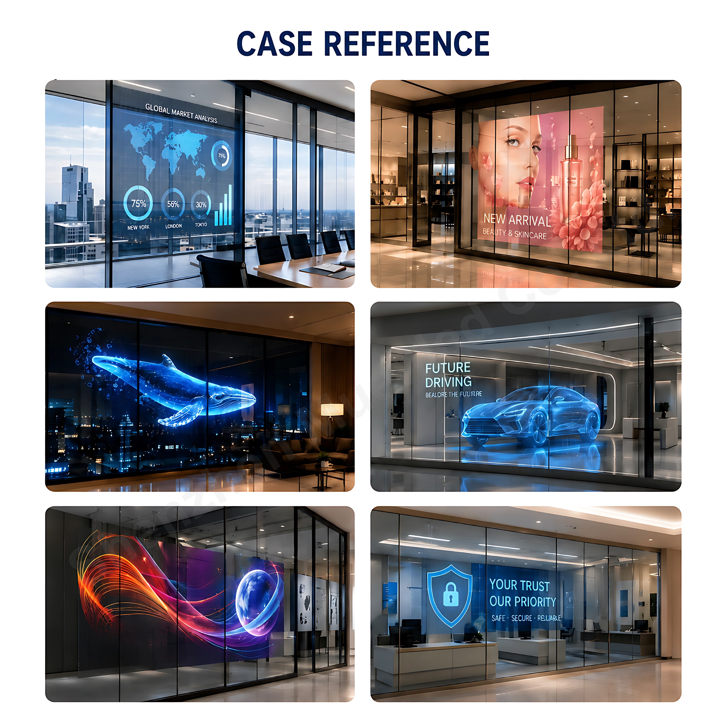 AIRT3.9-7.8-600cd High Transparency LED Grid Mesh Screen Indoor Transparent LED Video Wall - 图片 5