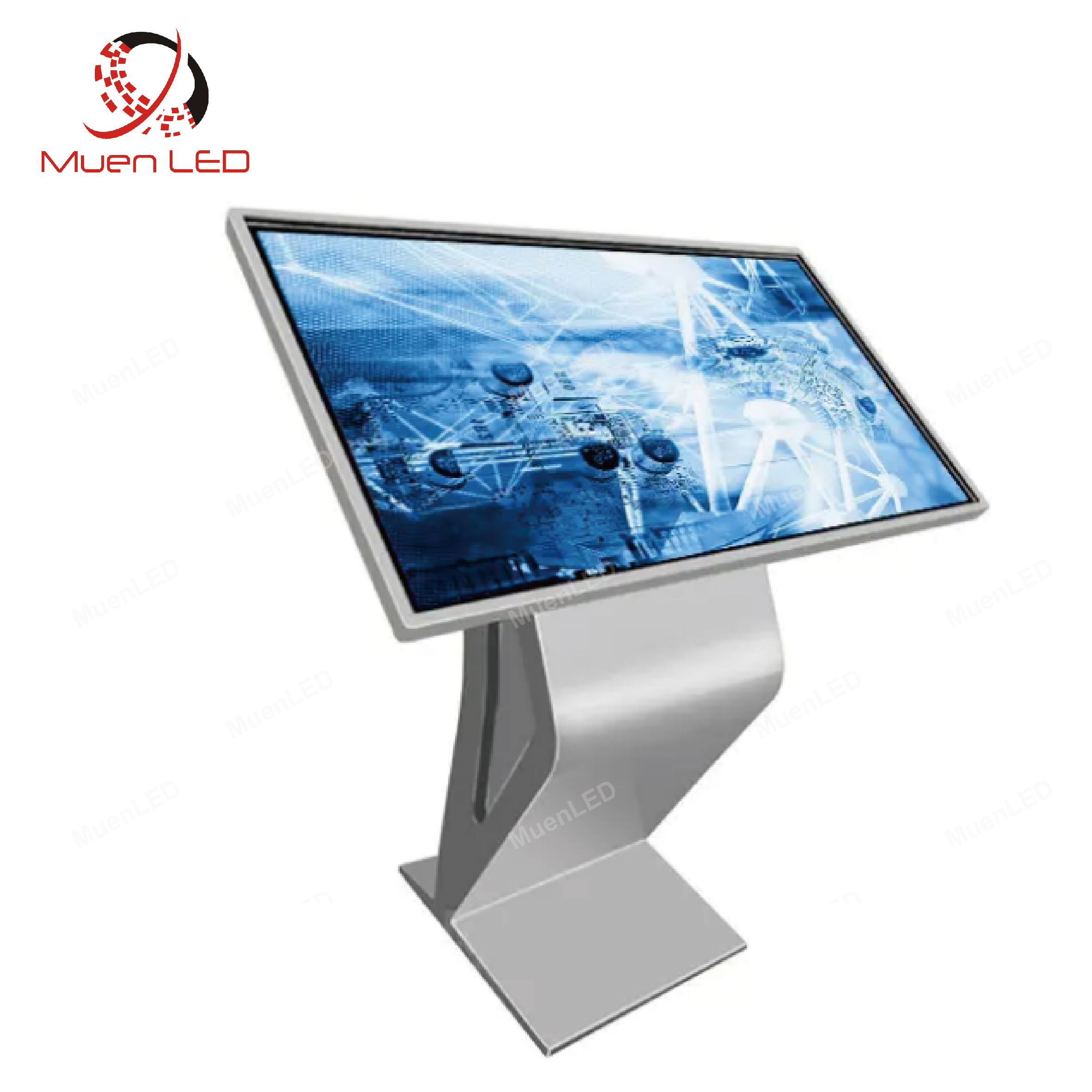 43inch LCD Touch Screen High Quality 1080P Full HD Stand Indoor Touch Screen Digital Signage Touch Screen Monitor - 图片 6