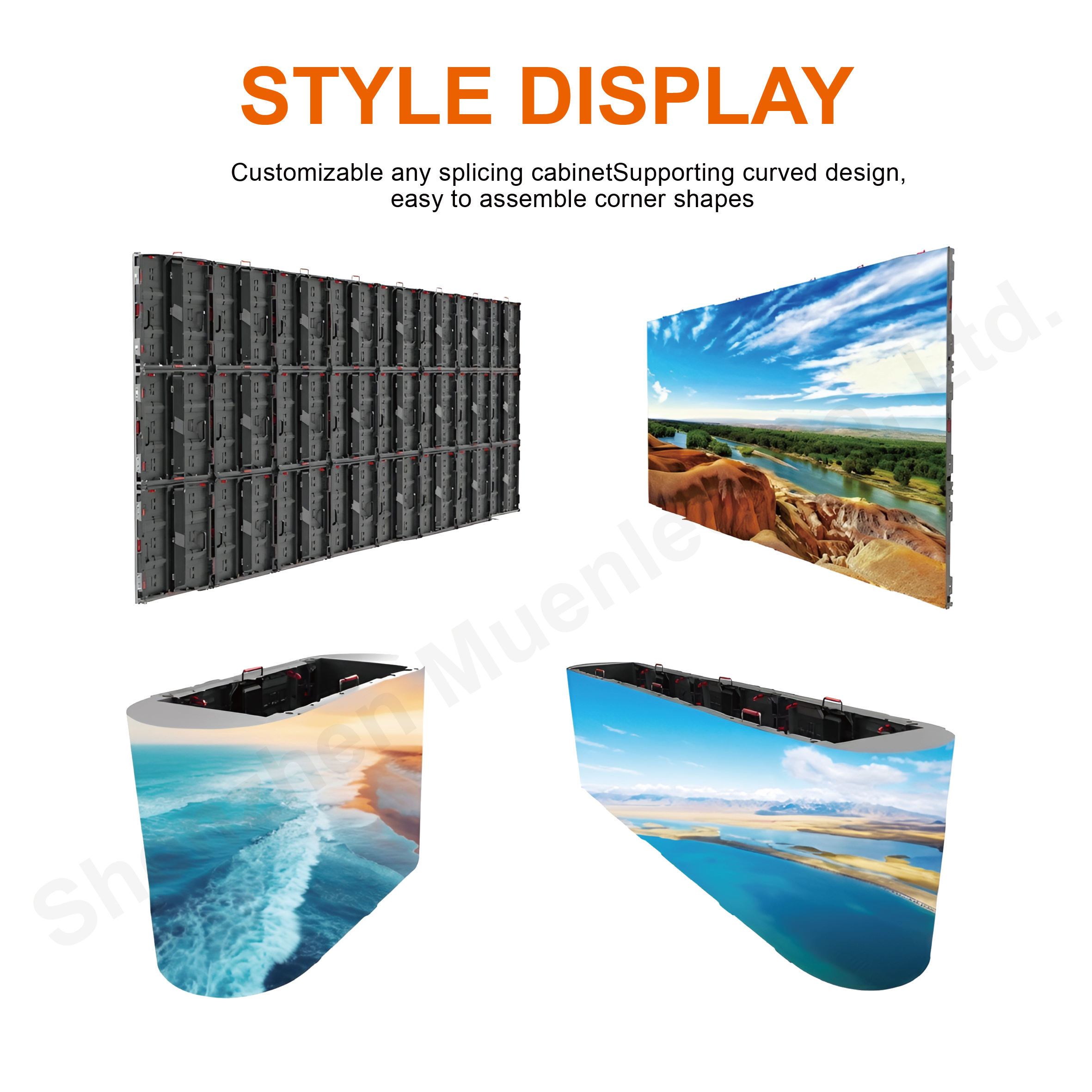 SS4.4 Led Display Outdoor Waterproof Led Screen Rich and Vivid Color Led Panels Module - 图片 4