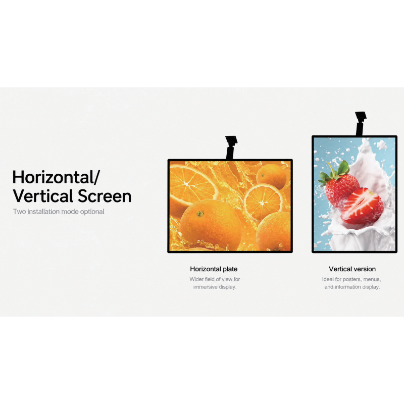 32inch LCD Hanging Menu Screen Indoor Smart Digital Restaurant Shopping Mall Price List LCD Digital Screen - 图片 6