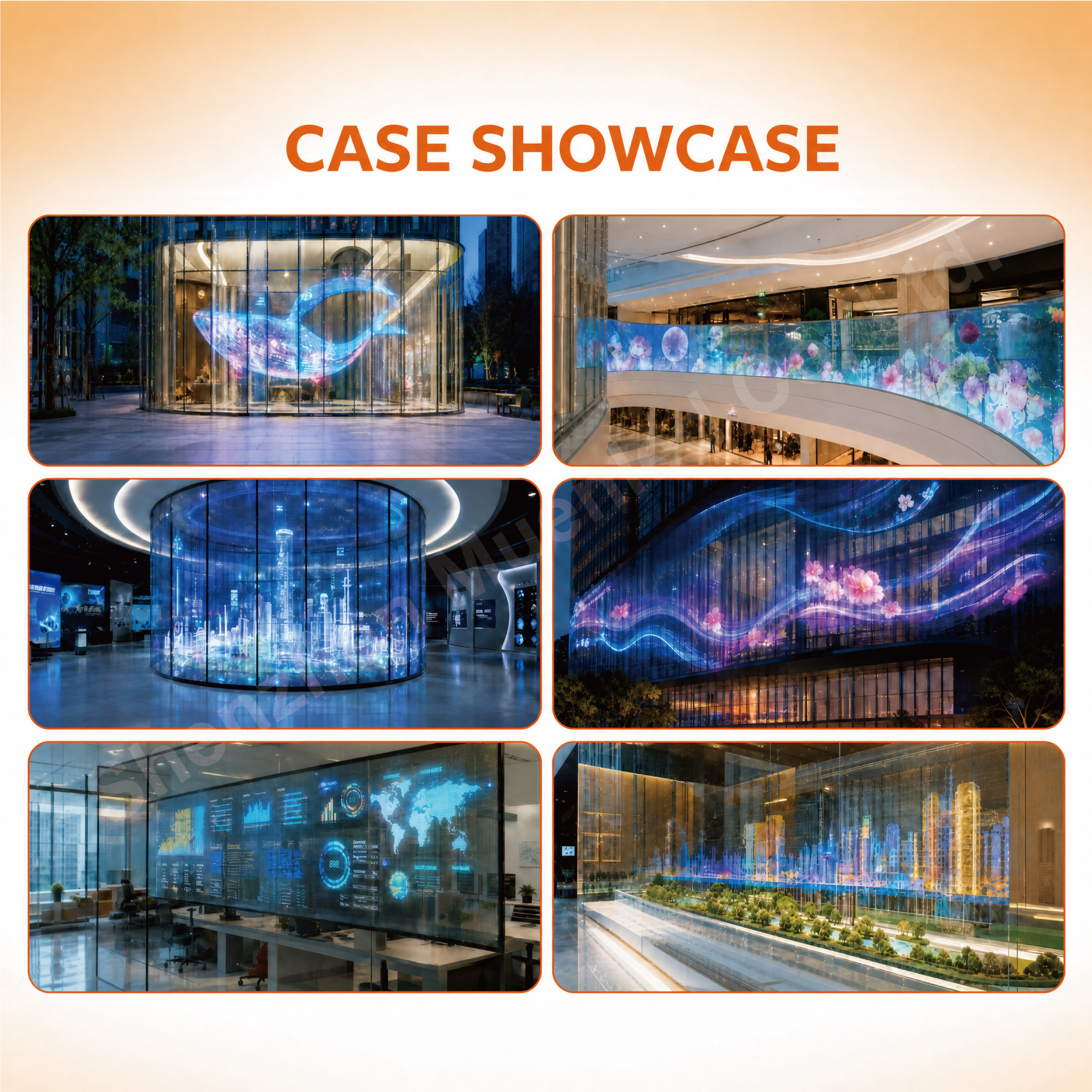 P15 Indoor Led Dipslay 1200X240 Transparent Led Screen Led Screen for Indoor Advertising Screen - 图片 6