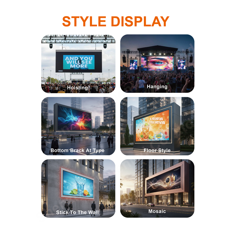 ARC2.604 HD Rental Outdoor Led Display LED Video Wall Display Splicing Screen Panel - 图片 6