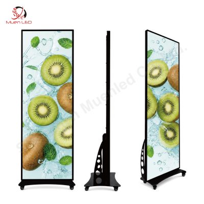 AHB1.53 Indoor Advertising Led Display 640x1920mm Standing Display Digital Signage Vertical Display