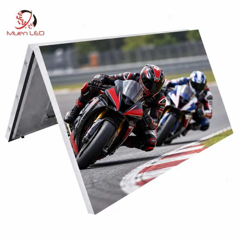 AF2.976 Single Side Front Access LED Display LED Display Flip-Up 1000x1500mm for Retail Digital