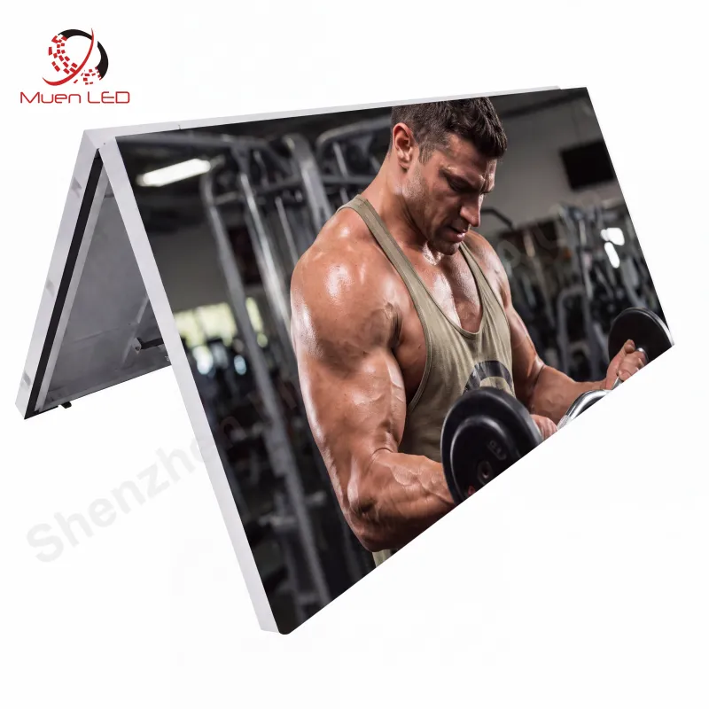 AF3.076 Outdoor Single Flip up Front Open LED Display Screen LED Billboard for LED Advertising