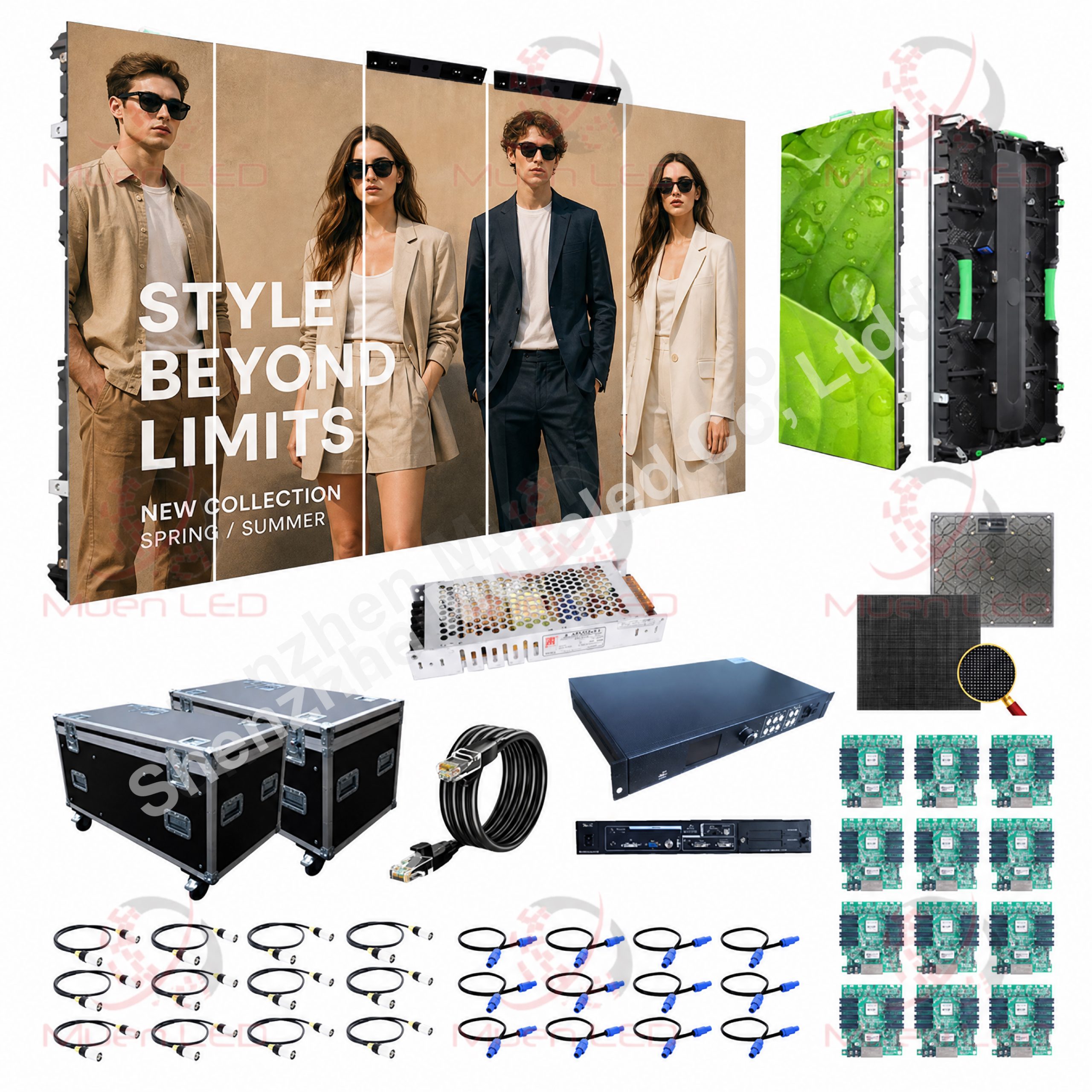 ARC2.604 Outdoor Led Display High Definition Set Rental LED Display Screen