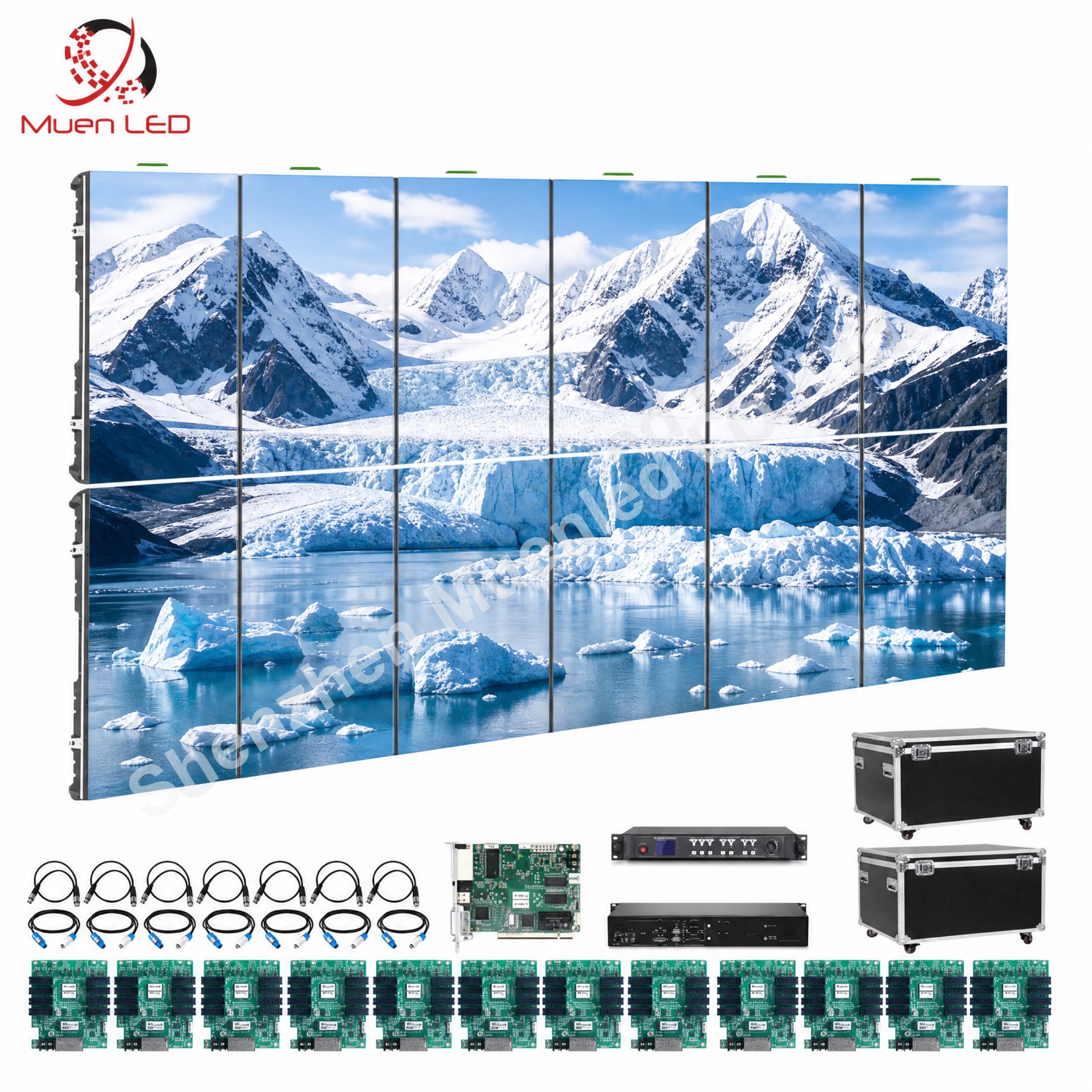 ARC3.91 Rental Led Screen 500x1000mm Outdoor P3.91 Set Led Display
