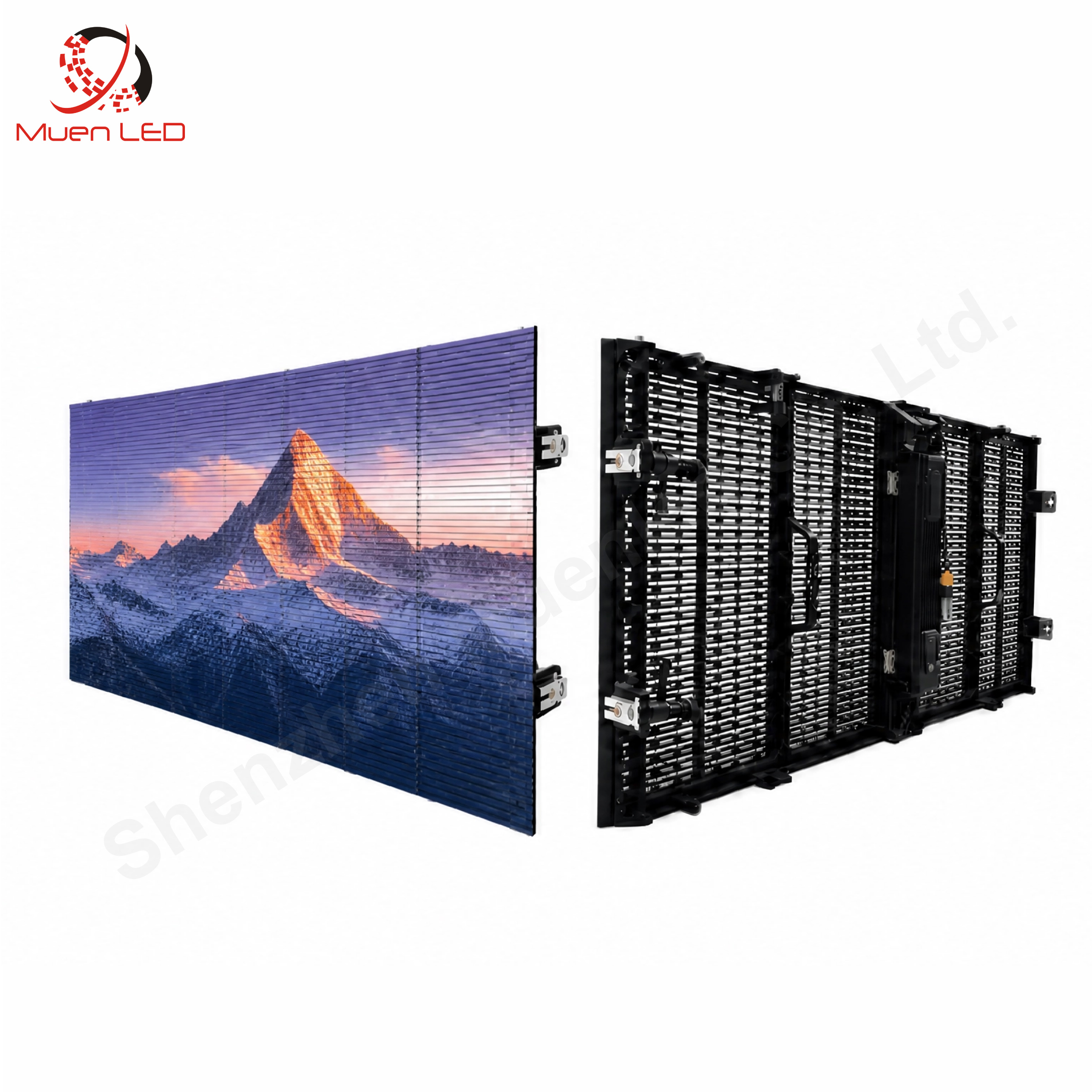 ART3.91-7.81 Transparent Led Screen P3.91 Rental Waterproof Outdoor Transparent Rental LED Display
