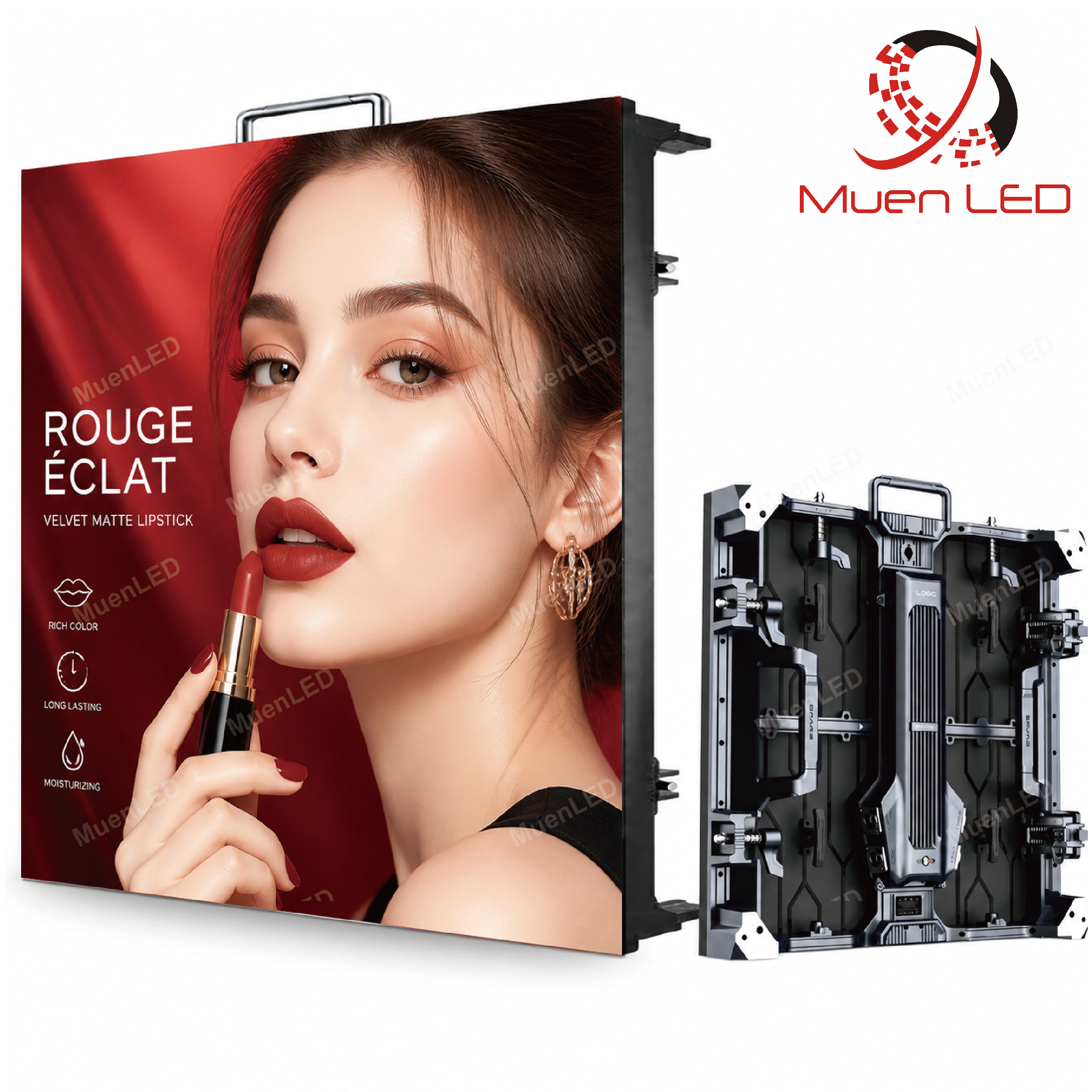 ERD-A2.604 Outdoor LED Video Wall Panel P2.604 Screen 500x500mm Rental LED Display Screen