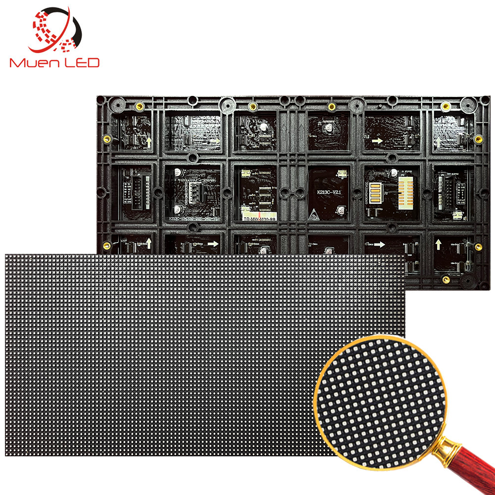 P3.076 Indoor LED Module 320x160mm RGB Seamless LED Advertising Screens Digital Signage and Displays
