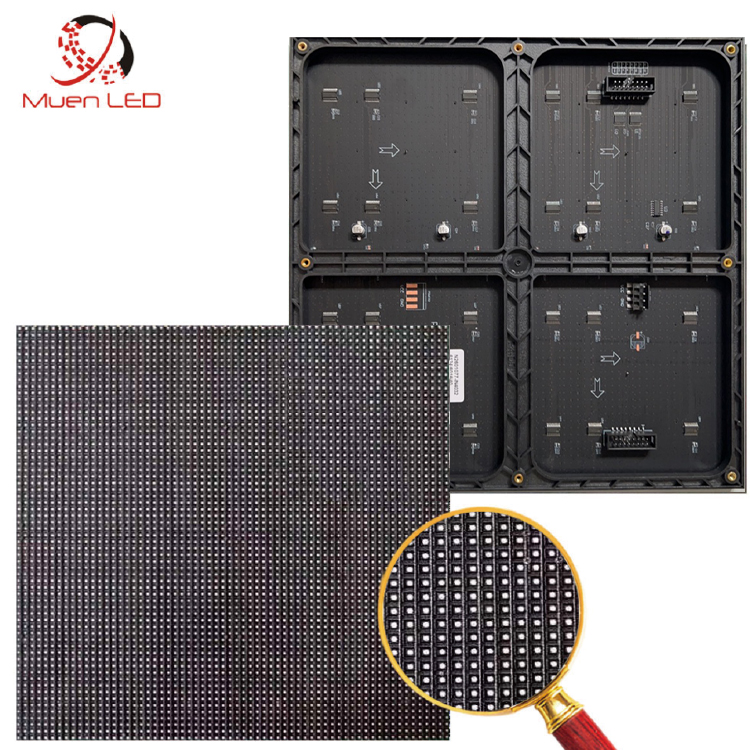 P4 Indoor Led Display Module 256x256mm Digital Signage and Displays LED Modules for Advertising