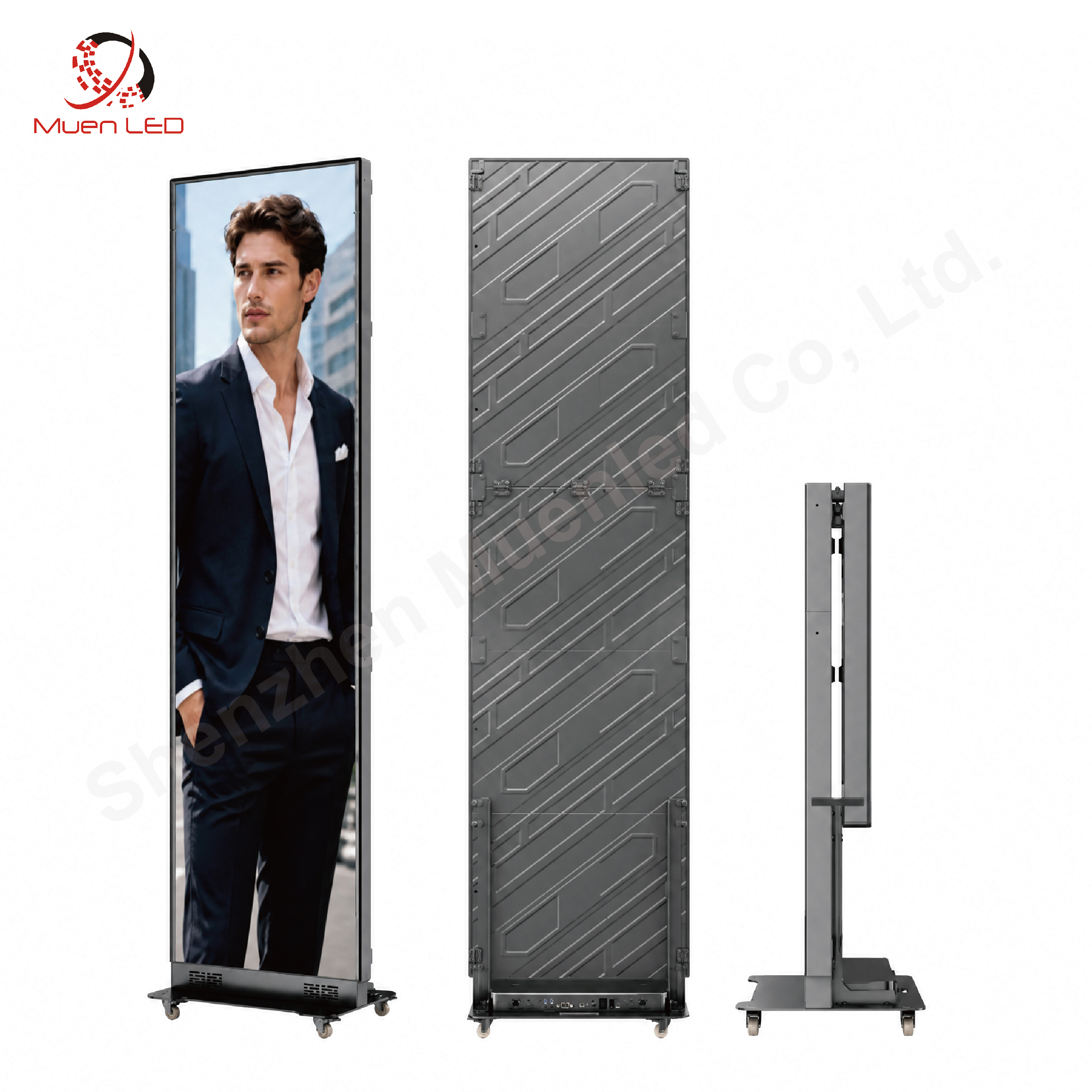 BHB1.86 Indoor LED Display 640x2400mm Foldable LED Display Advertising Screen Indoor Led Display