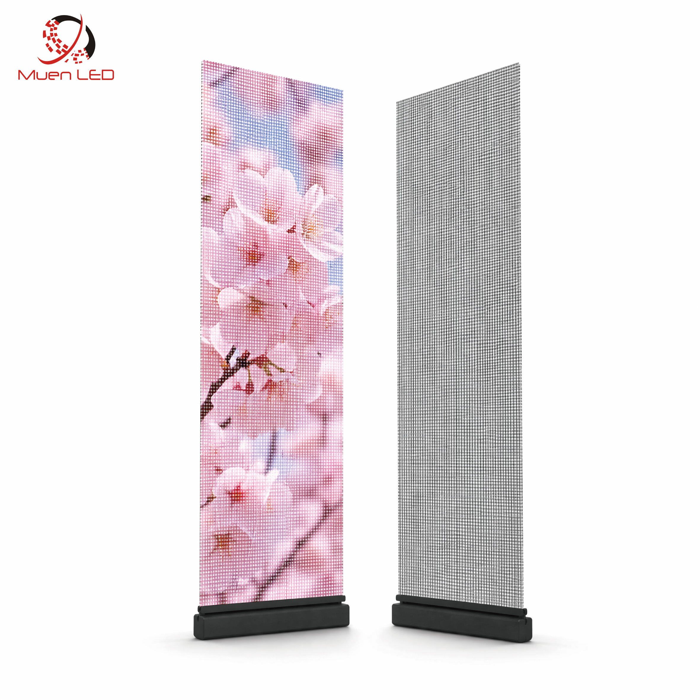 P10 Invisible Full Color Transparent Led Panel Advertising DisplaysScreen Display for Advertising