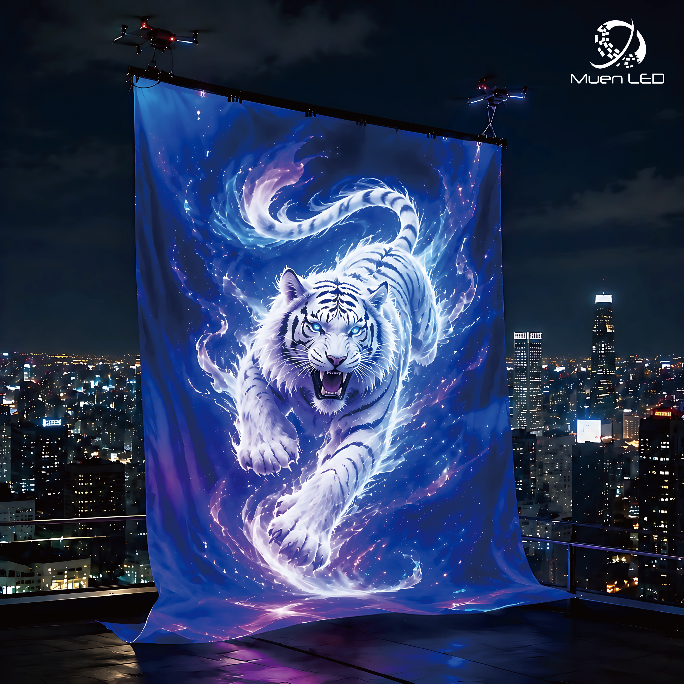 P20 Led Display Outdoor LED Flying Carpet Screen Aluminum Trough LED Screen
