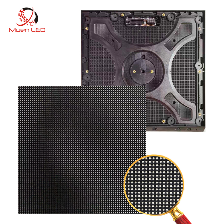 P3.91 Outdoor Led Display Module Bevel Edge High Refresh Rate 7680HZ SMD1919 3000cd 250x250mm