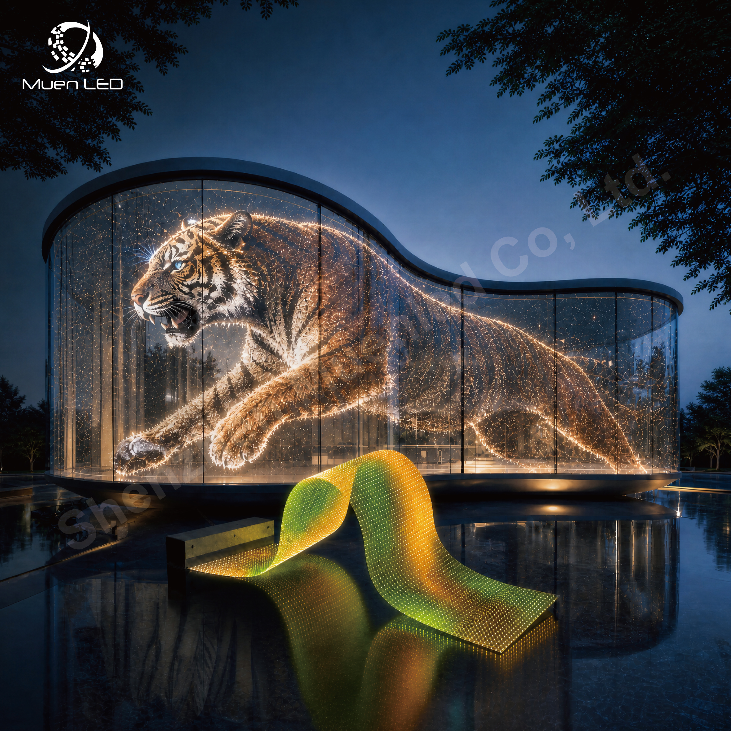 P30 LED Display Transparent 1200x2400 Indoor LED Screen Panel 2000cd Brightness