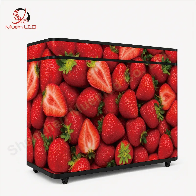 QTB2 GOB P2 Front Desk Led Display Indoor Ultra Wide Viewing Angle Led Video Wall