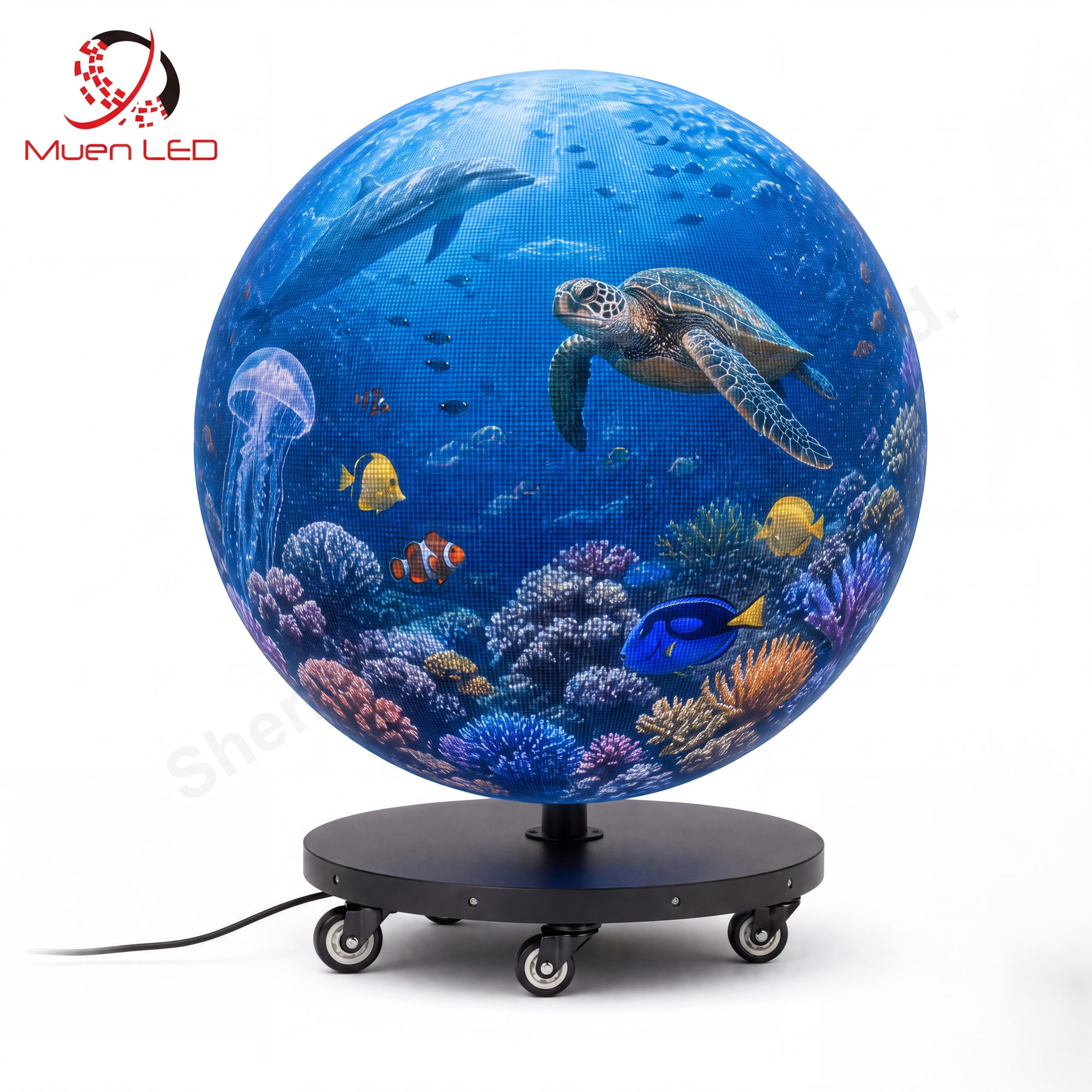 QX1.97 Led Spherical Diameter Ball Led Screen Spherical LED Display for Advertising Exhibitions