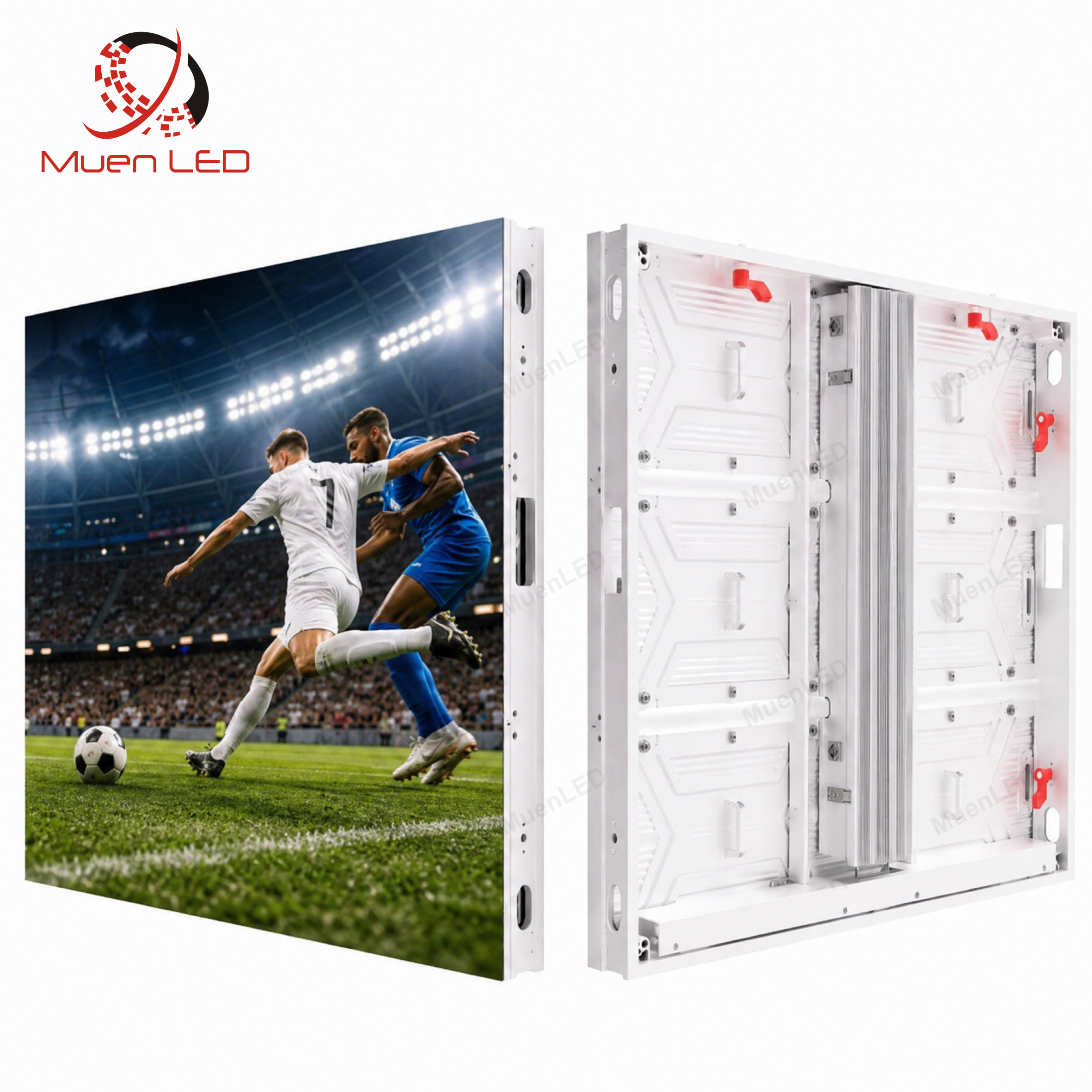 SS6.67 Outdoor LED Display IP65 Waterproof Digital Signage for Building Advertising