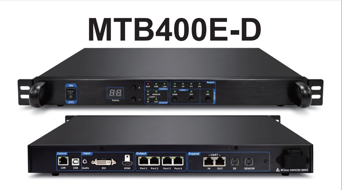 MTB400E-D standalone LED display controller sending box - 图片 2
