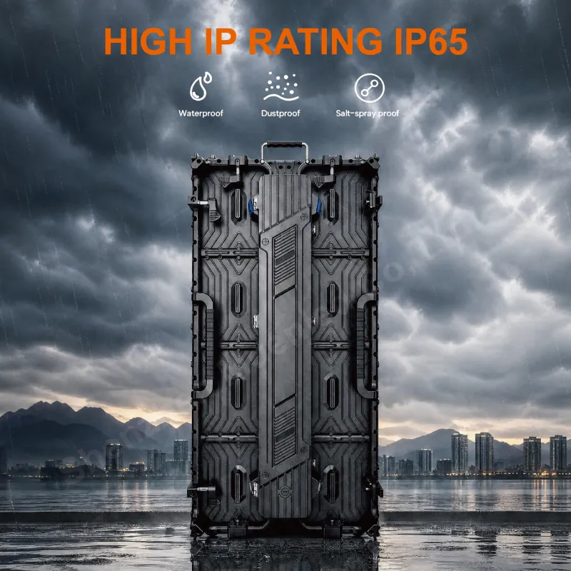 CRC4.81 Outdoor Rental LED Display 500x1000x65mm P4.81 3840Hz IP65 - 图片 6
