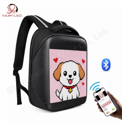 BB-LED-15.6 inch WiFi LED Backpack Screen 41x33x14cm APP Control