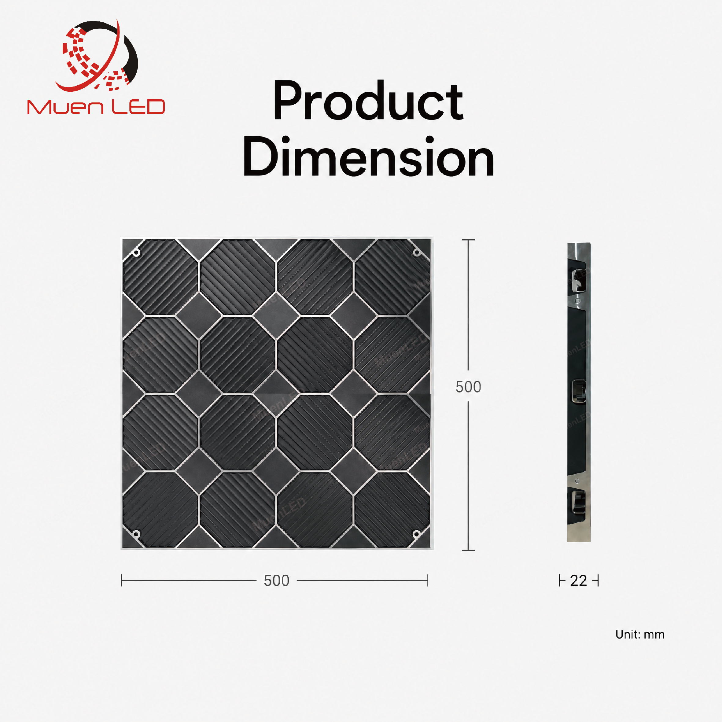 YLJ2.5 Indoor Full Color LED Display Screen P2.5 High Brightness 800cd for Commercial - 图片 3