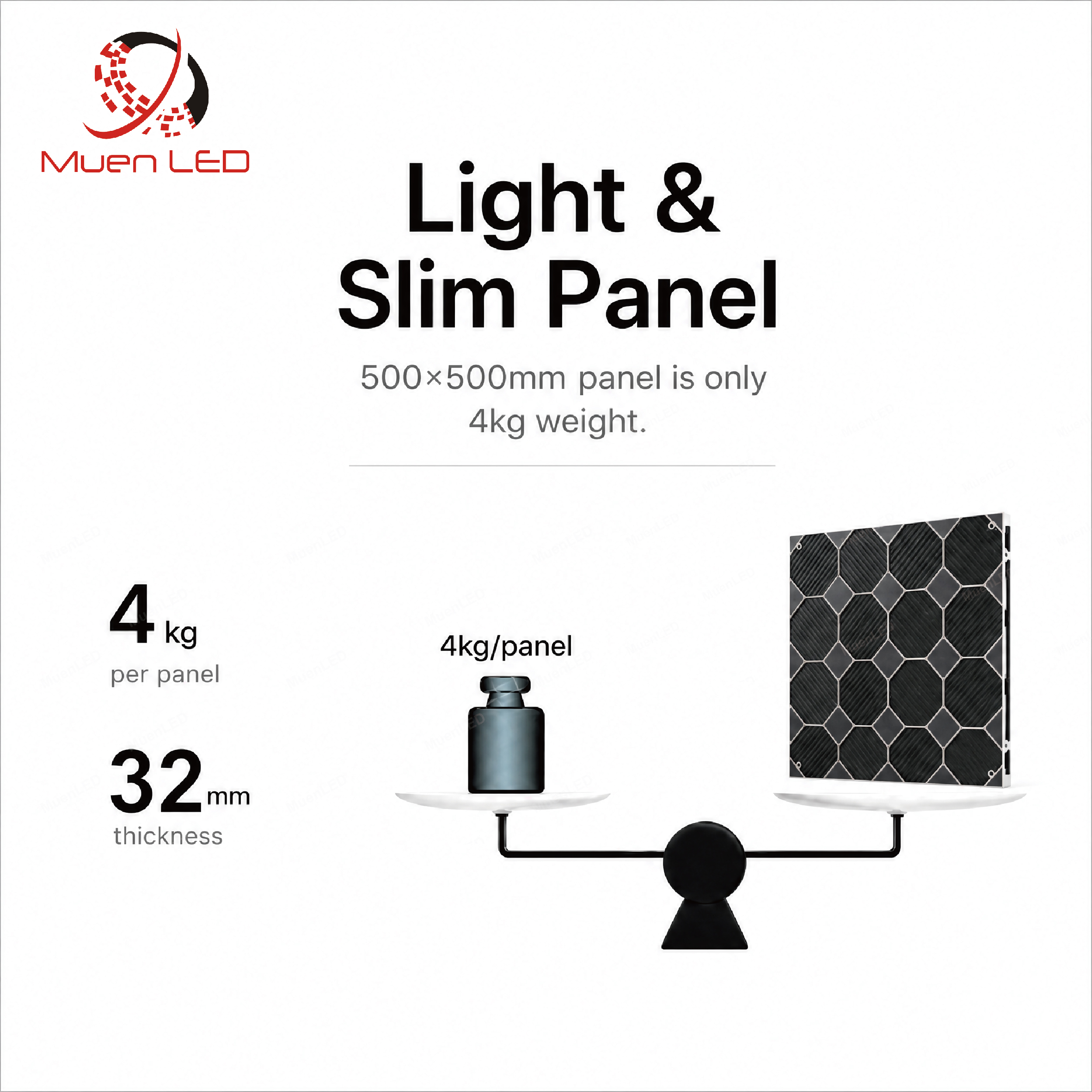 YLJ2.5 Indoor Full Color LED Display Screen P2.5 High Brightness 800cd for Commercial - 图片 4