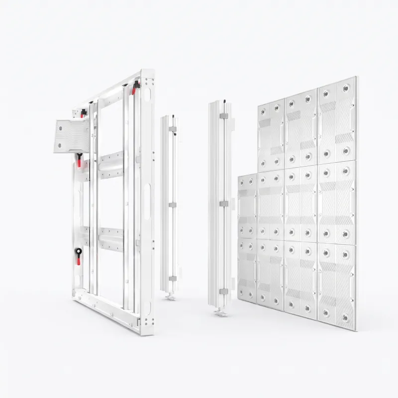 SS4.4 Outdoor Waterproof Large Screen LED Display P4.4 LED Panel Module Digital Billboard for Train Station - 图片 5