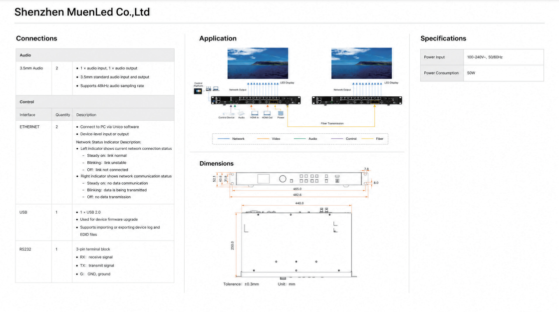 Nova V12 all-in-one LED display controller 12-port video processor - 图片 3