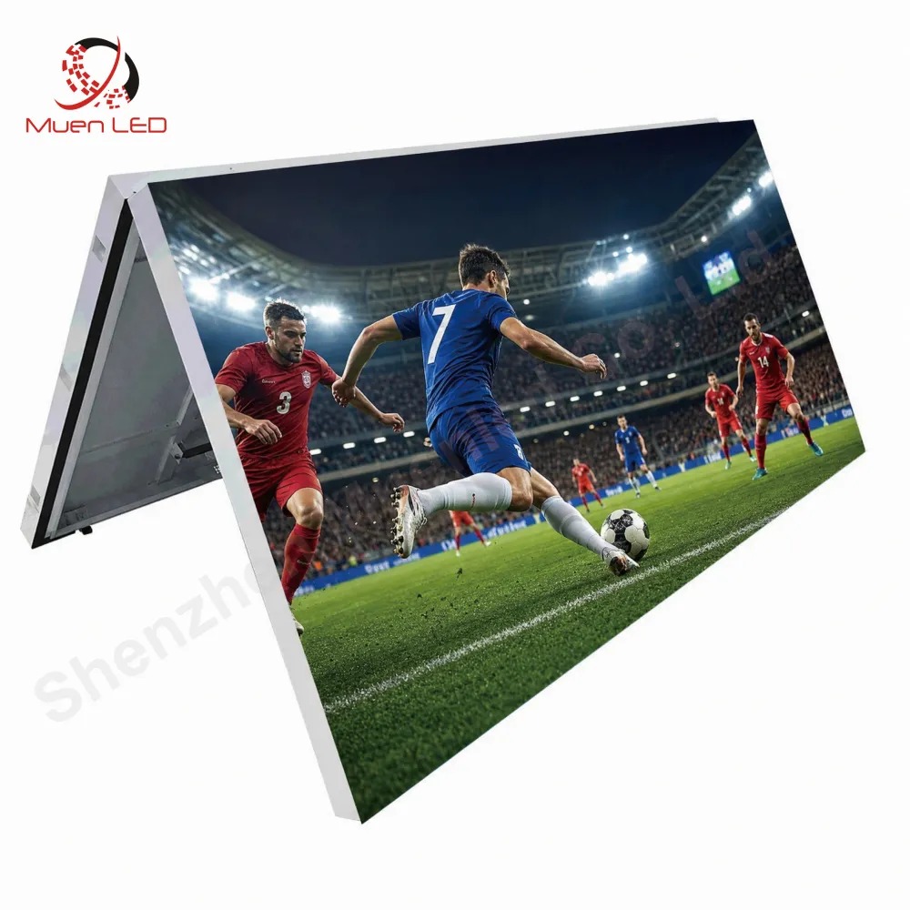 AFA4-1920mm Outdoor Front-Opening LED Light Box 1920x960x150mm P4 IP65 Front Maintenance
