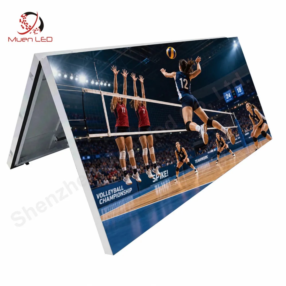 AFA5-1920mm Outdoor Front-Opening LED Light Box 1920x960x150mm P5 IP65 Front Maintenance