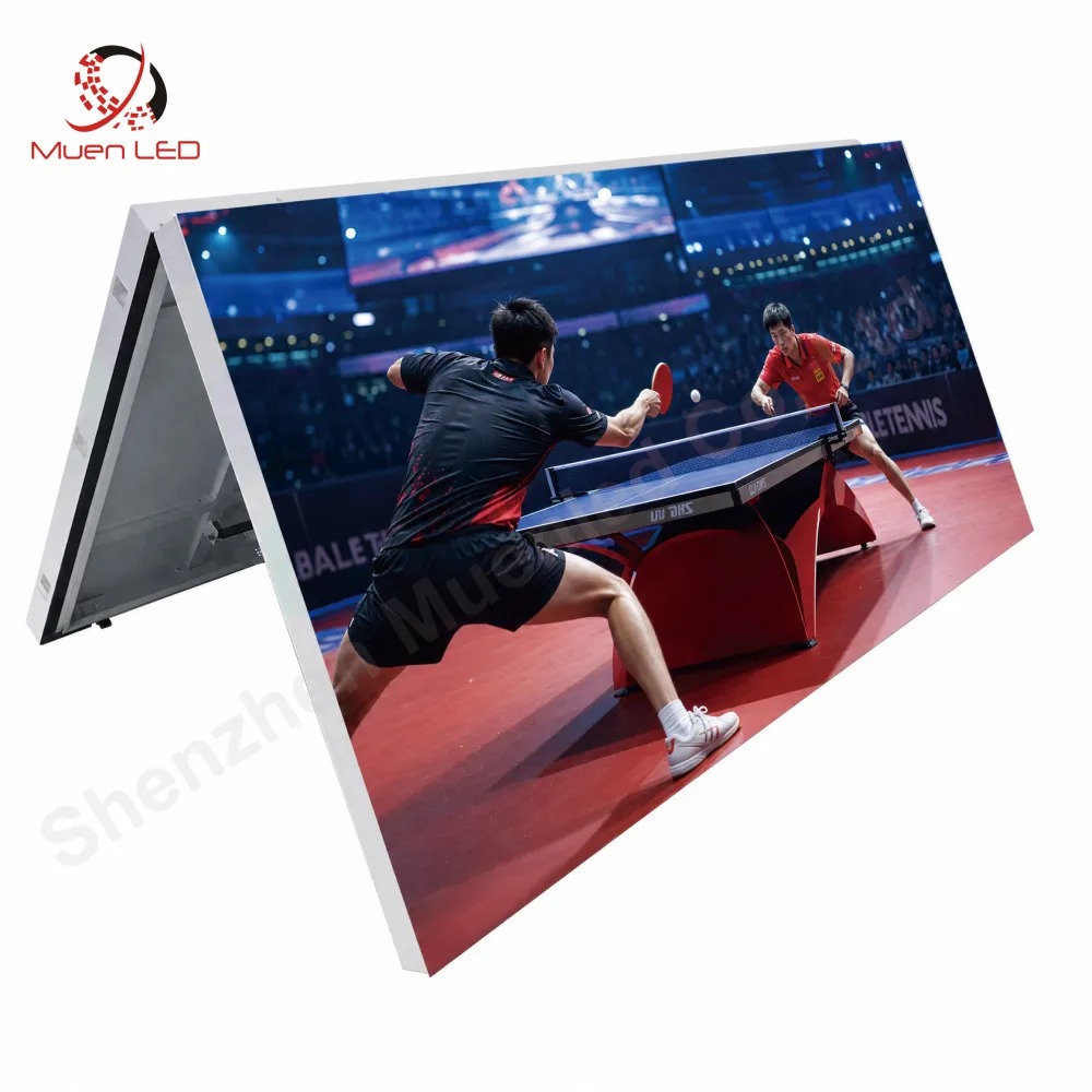 AFA6-1920mm Outdoor Front-Opening LED Light Box 1920x960x150mm P6 IP65 Front Maintenance