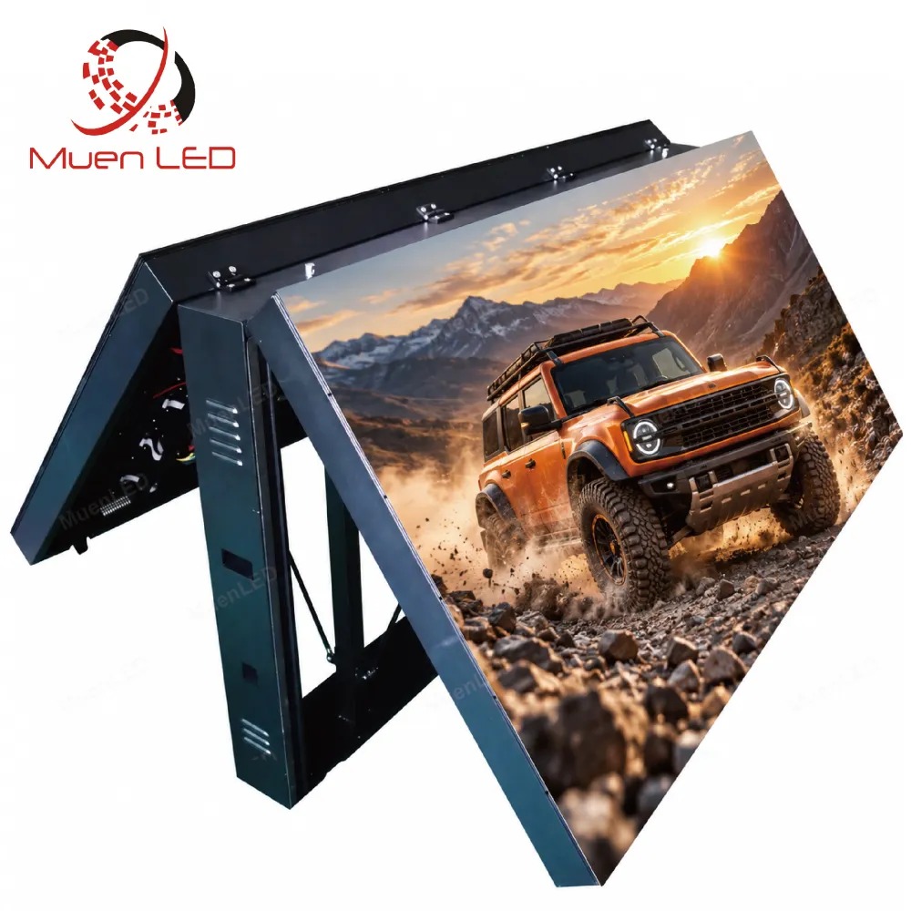 AFB2.976-2000mm Outdoor Front-Opening LED Light Box 2000x1000x310mm P2.976 IP65 Front Maintenance